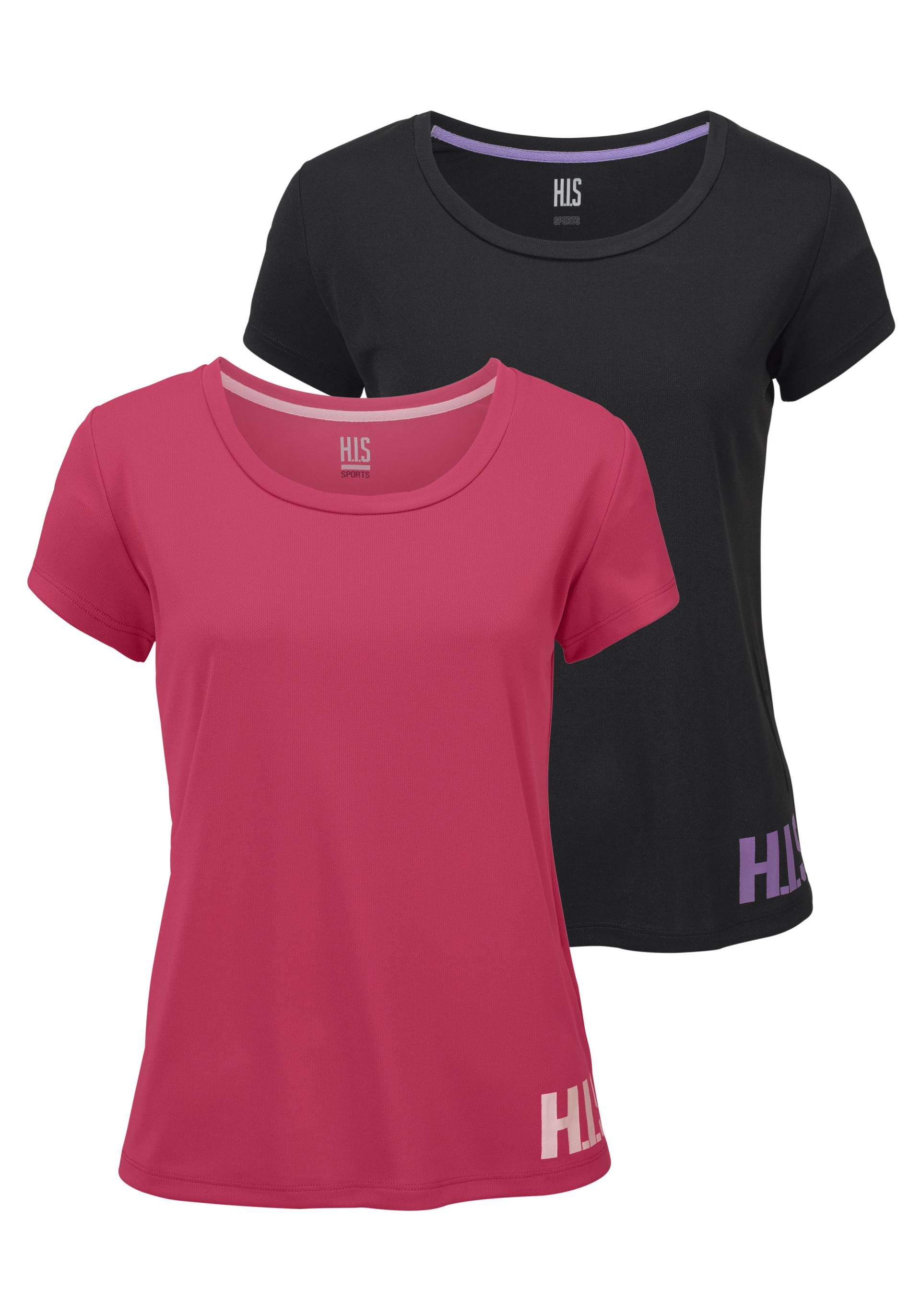 H.I.S Funktionsshirt, figurbetonter Schnitt, sportlicher Look, mit trendigem Logodruck H.I.S Funktionsshirt, figurbetonter Schnitt, sportlicher Look, mit trendigem Logodruck von H.I.S