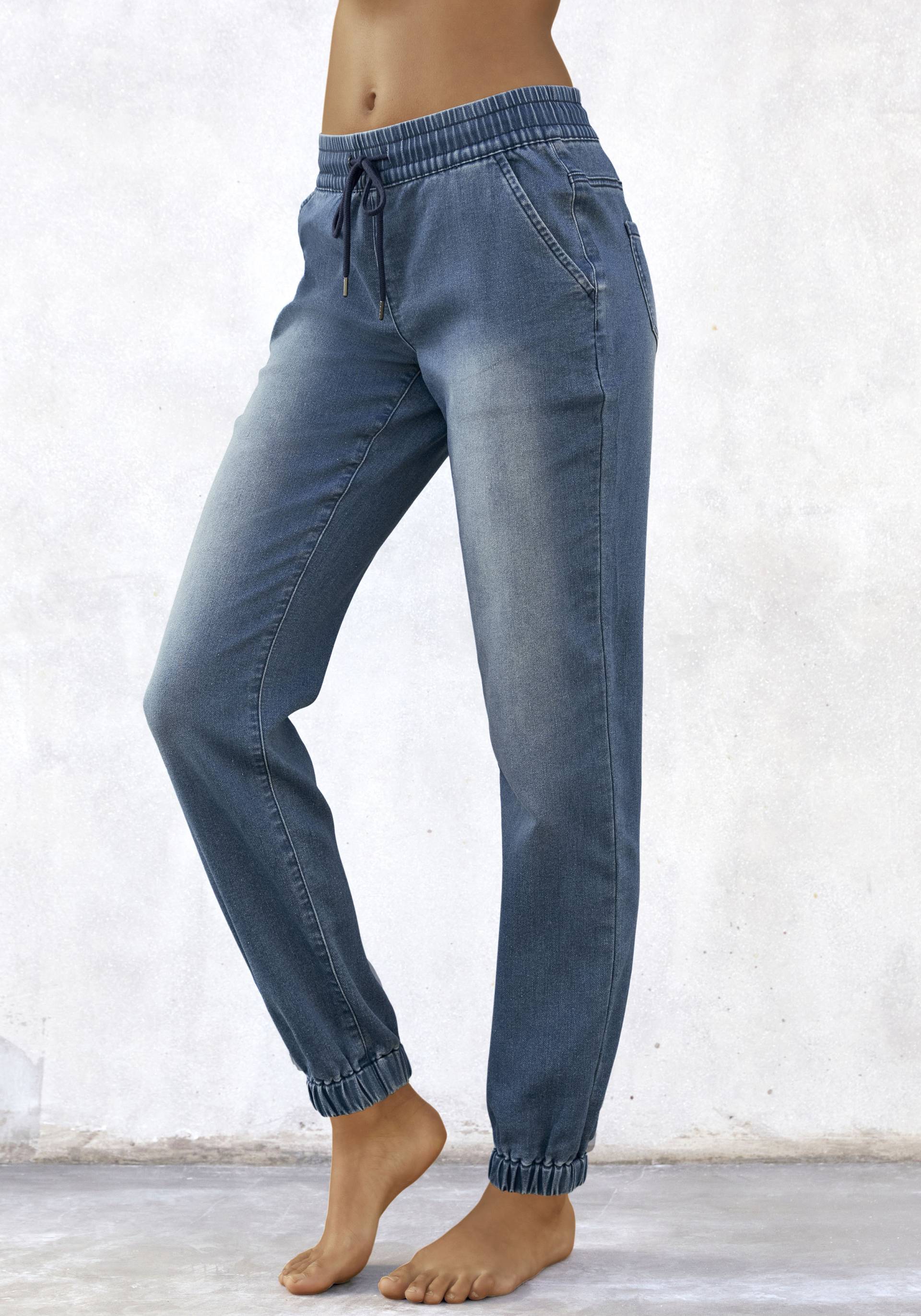 H.I.S Jogger Pants, in Jeansoptik, Loungeanzug H.I.S Jogger Pants, in Jeansoptik, Loungeanzug von H.I.S