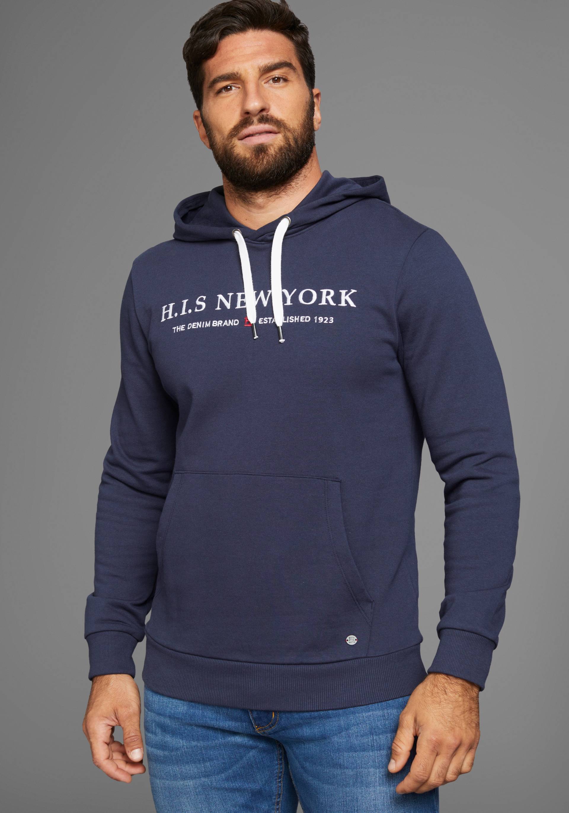 H.I.S Kapuzensweatshirt, mit Logoprint - NEUE KOLLEKTION H.I.S Kapuzensweatshirt, mit Logoprint - NEUE KOLLEKTION von H.I.S