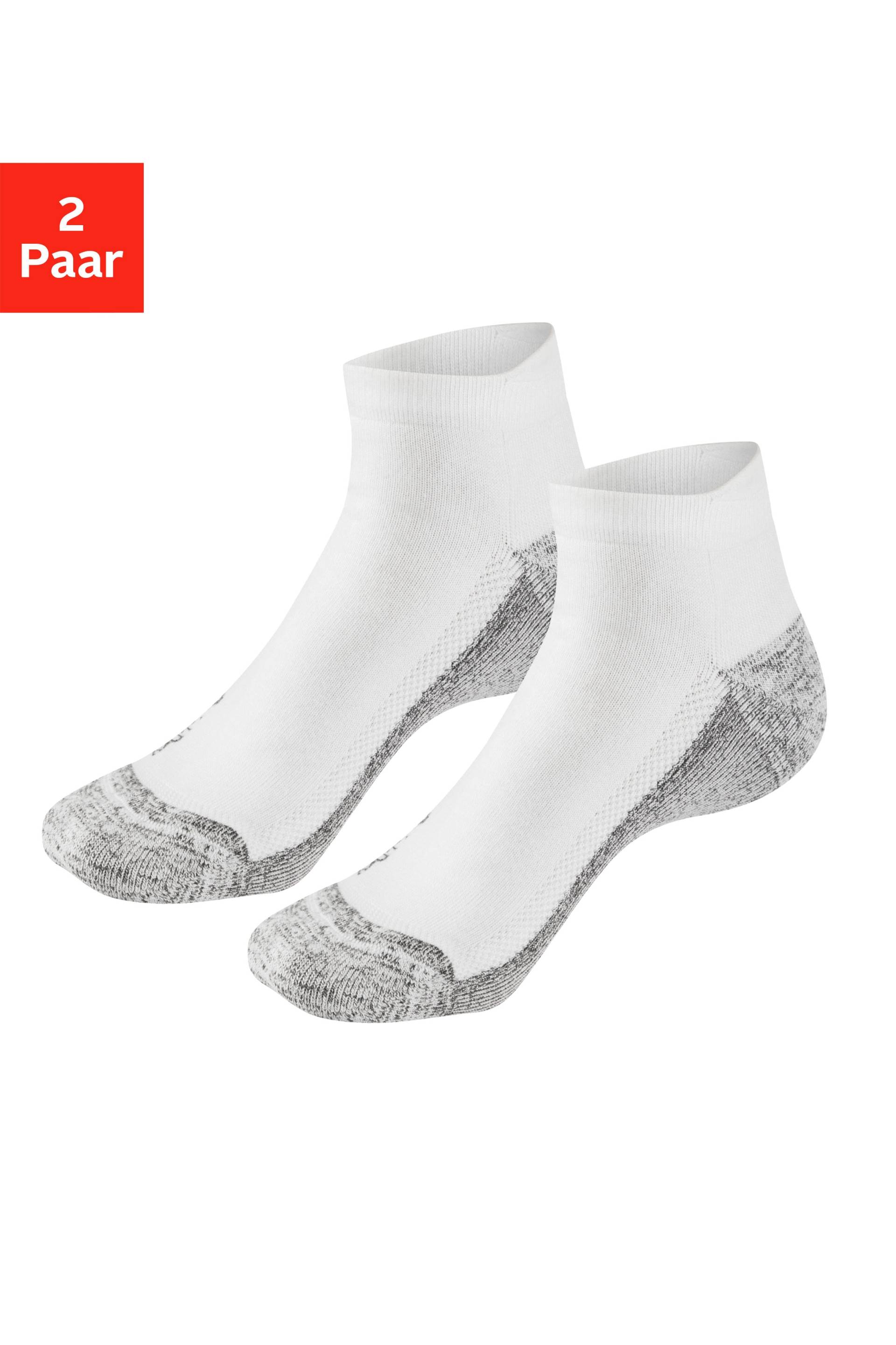 H.I.S Kurzsocken, (Packung, 2 Paar), Gepolsterte Golfsocken schnelltrocknend von H.I.S