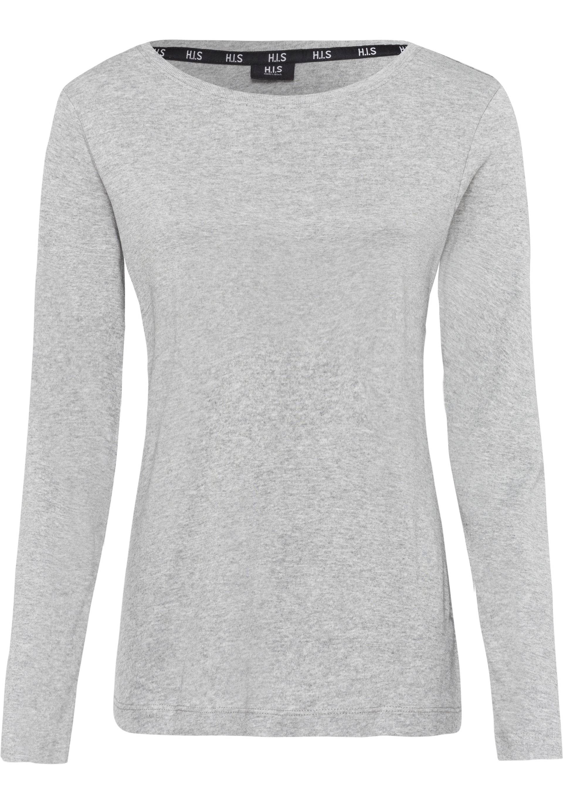 H.I.S Langarmshirt, Basic von H.I.S