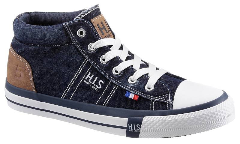 H.I.S Sneaker, mit Jeans Used-Look von H.I.S