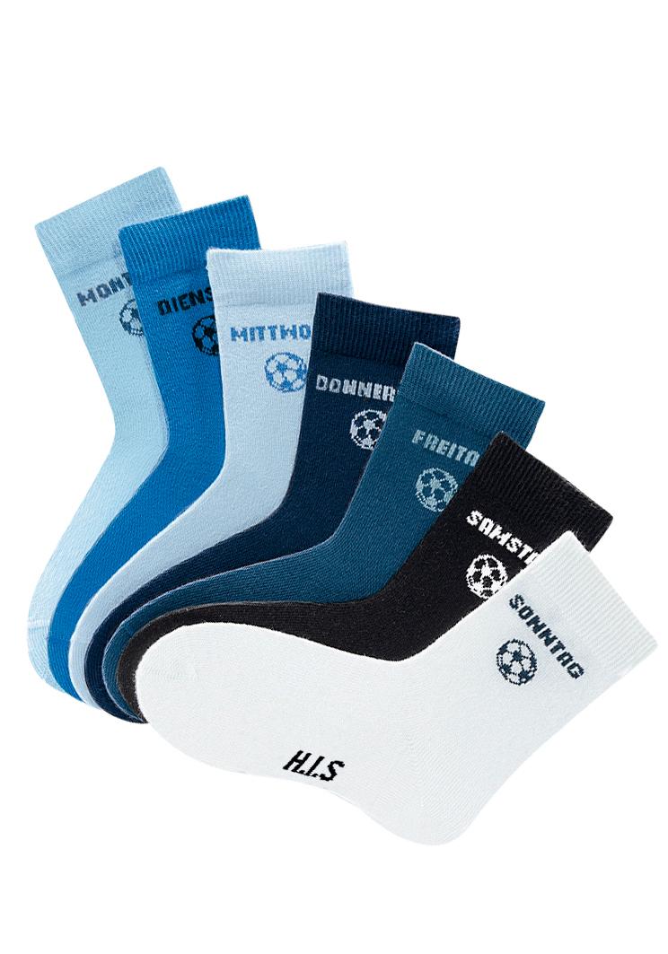 H.I.S Socken, (7 Paar), für Kinder mit Fussballmotiv von H.I.S