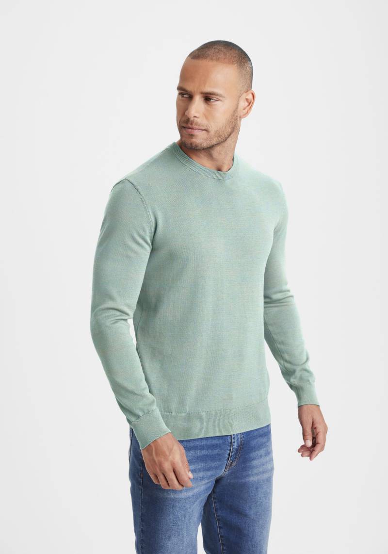 H.I.S Strickpullover, Regular Fit, Langarm, Pullover aus Feinstrick, Baumwollmischung von H.I.S