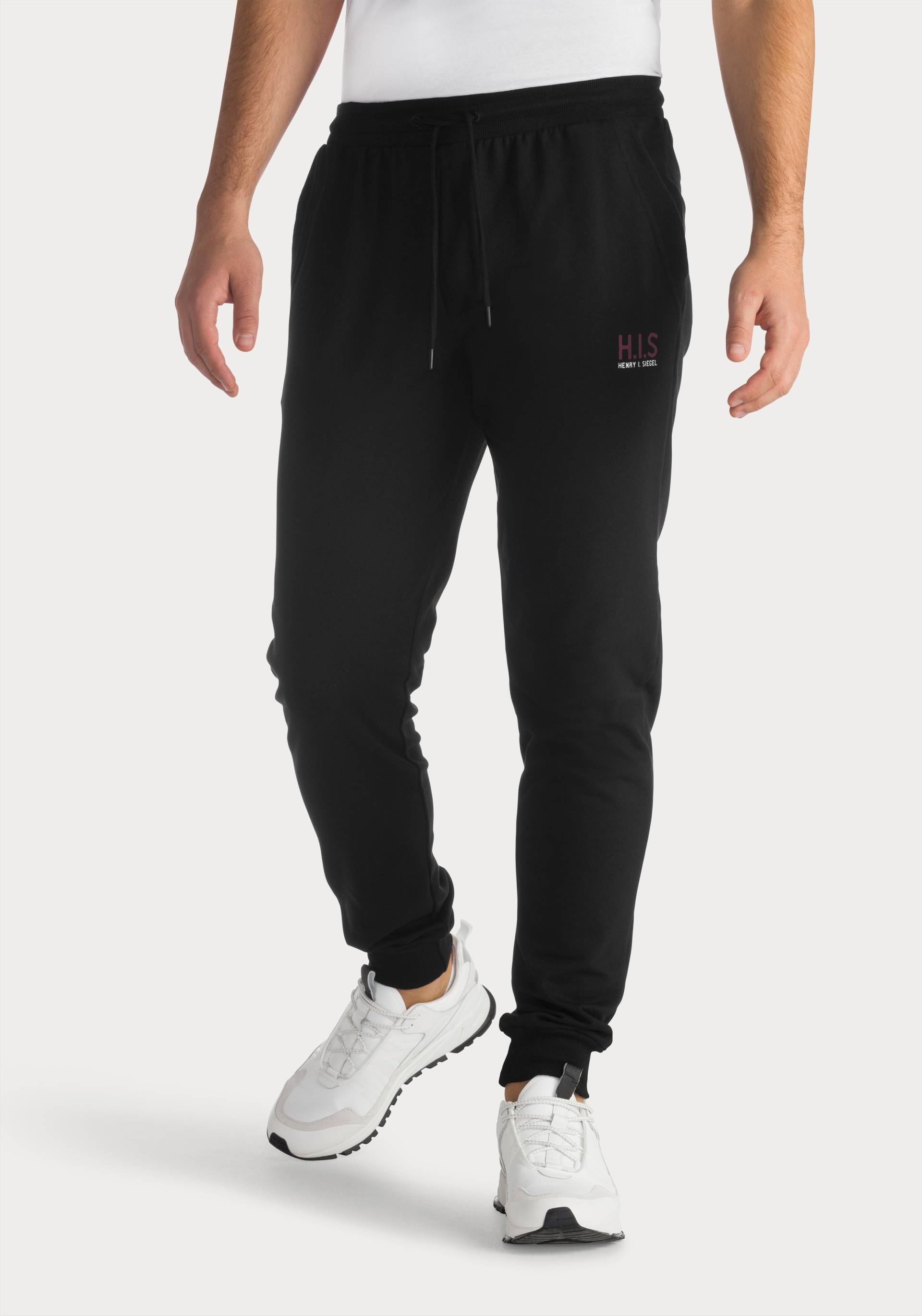 H.I.S Sweathose, Jogginghose mit kleinem Logodruck von H.I.S