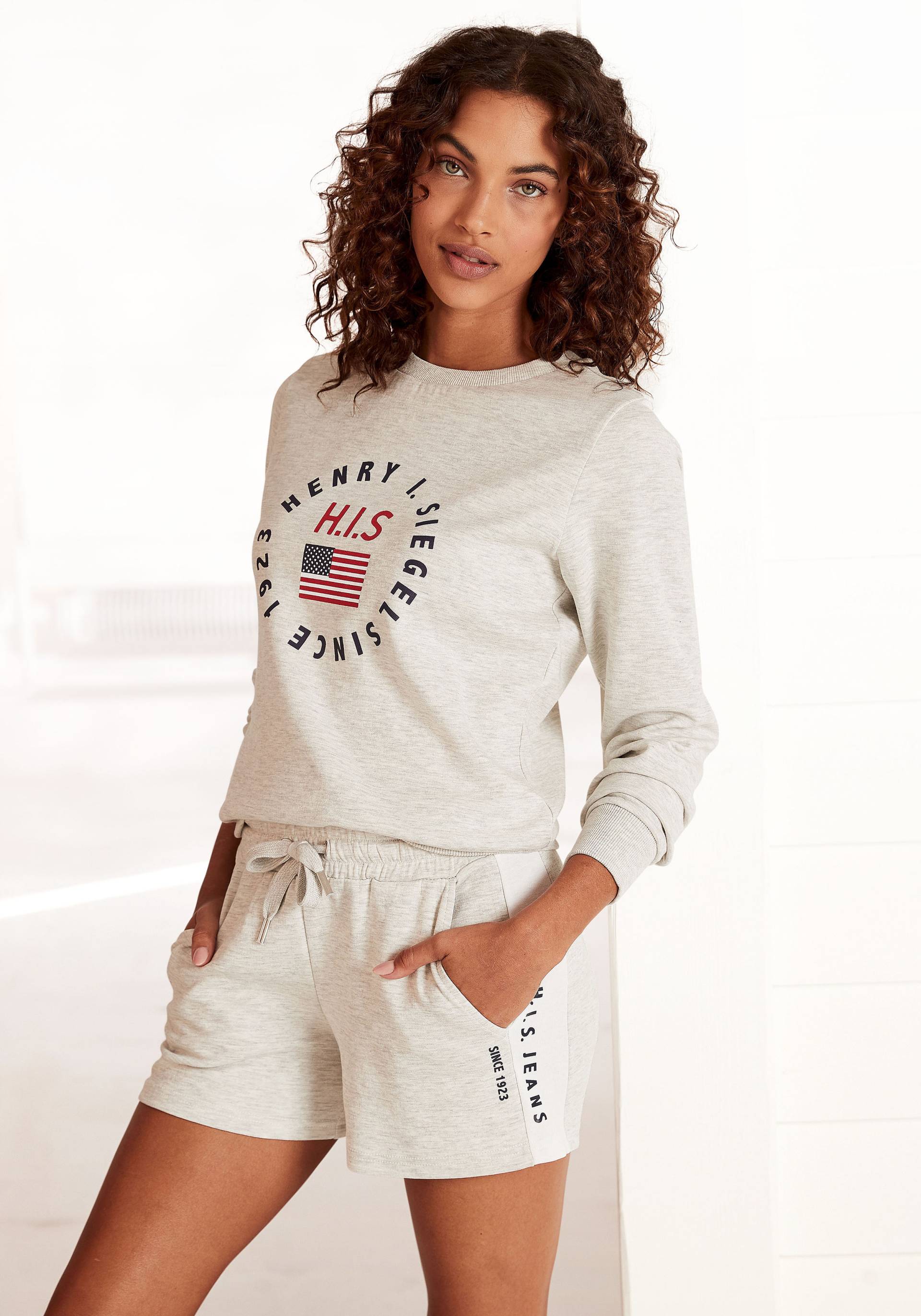 H.I.S Sweatshirt, mit Logodruck, Loungeanzug H.I.S Sweatshirt, mit Logodruck, Loungeanzug von H.I.S