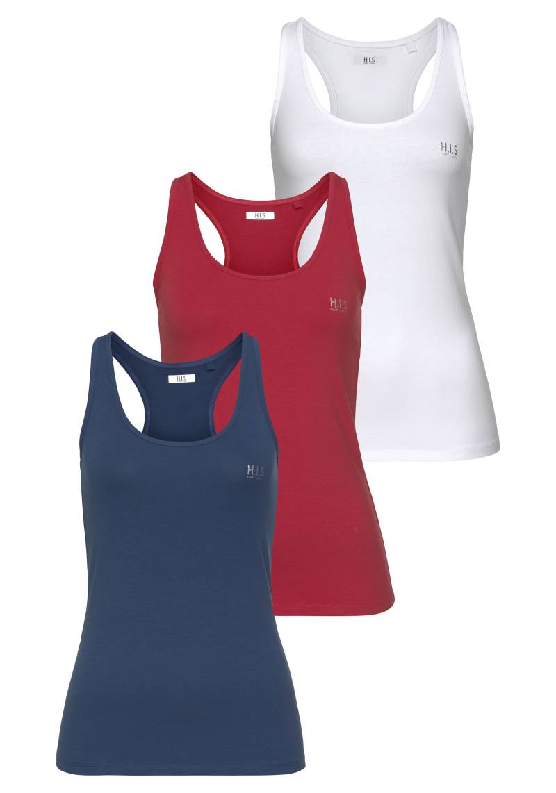 H.I.S Tanktop, (Packung, 3er-Pack) von H.I.S