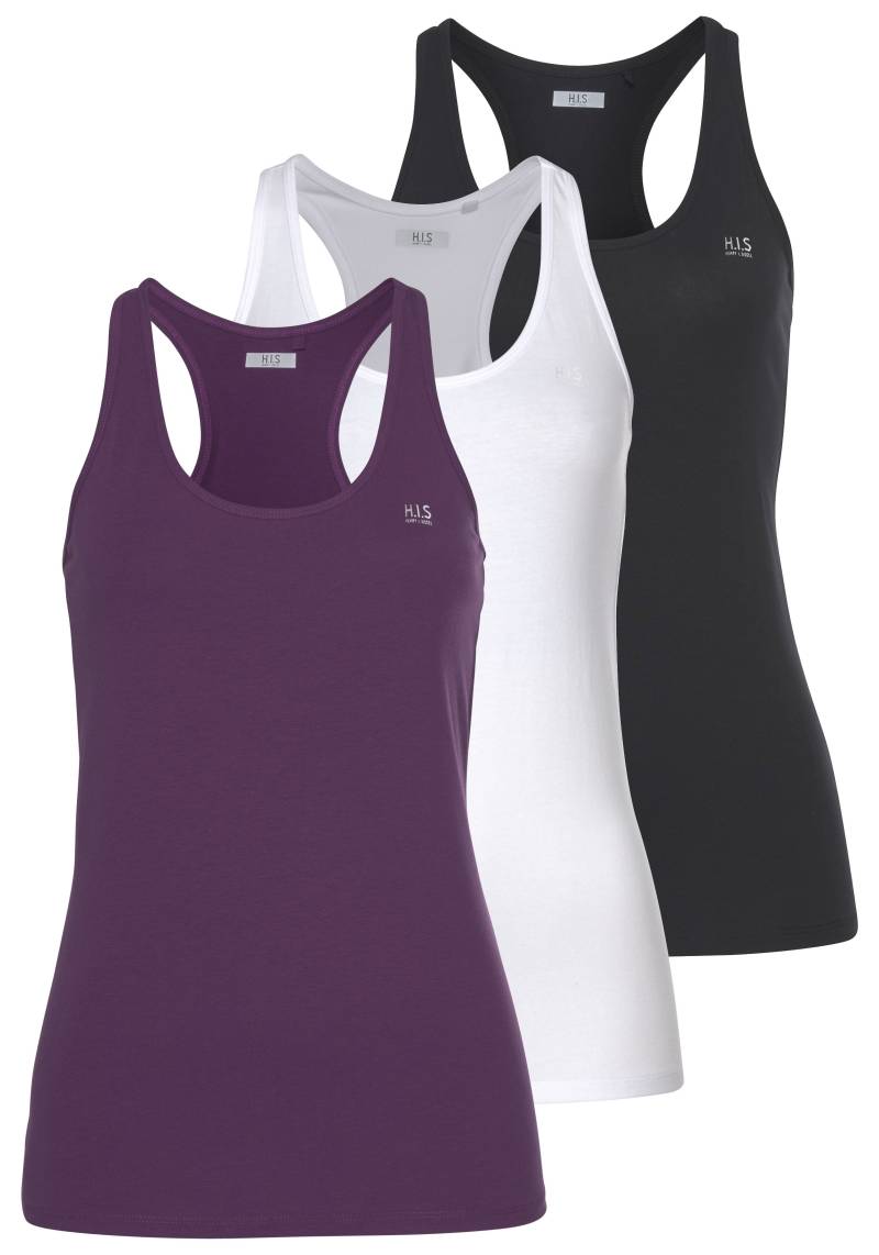 H.I.S Tanktop, (Packung, 3er-Pack) von H.I.S