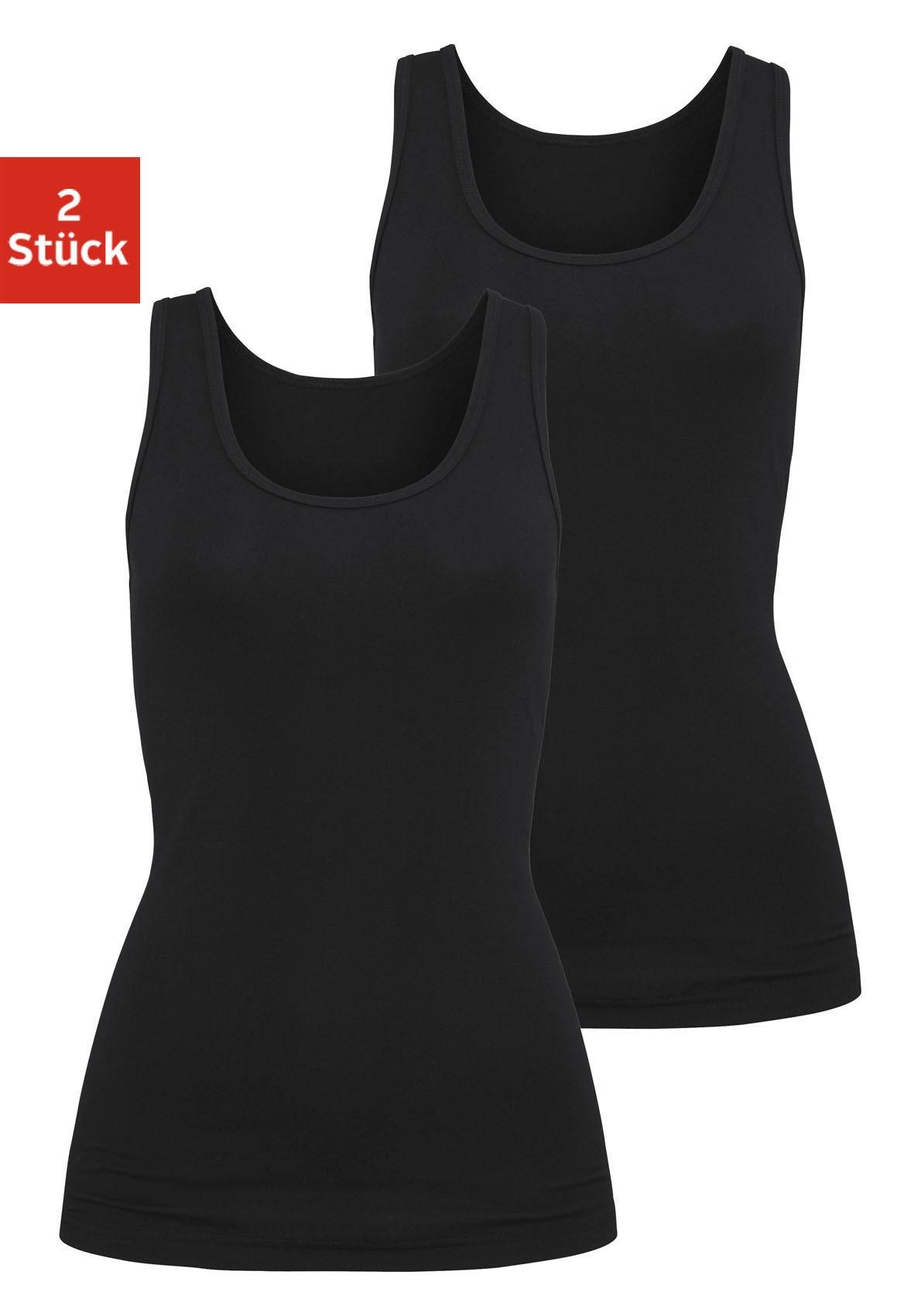 H.I.S Unterhemd, (2er-Pack), aus elastischer Baumwoll-Qualität, Tanktop, Unterziehshirt H.I.S Unterhemd, (2er-Pack), aus elastischer Baumwoll-Qualität, Tanktop, Unterziehshirt von H.I.S