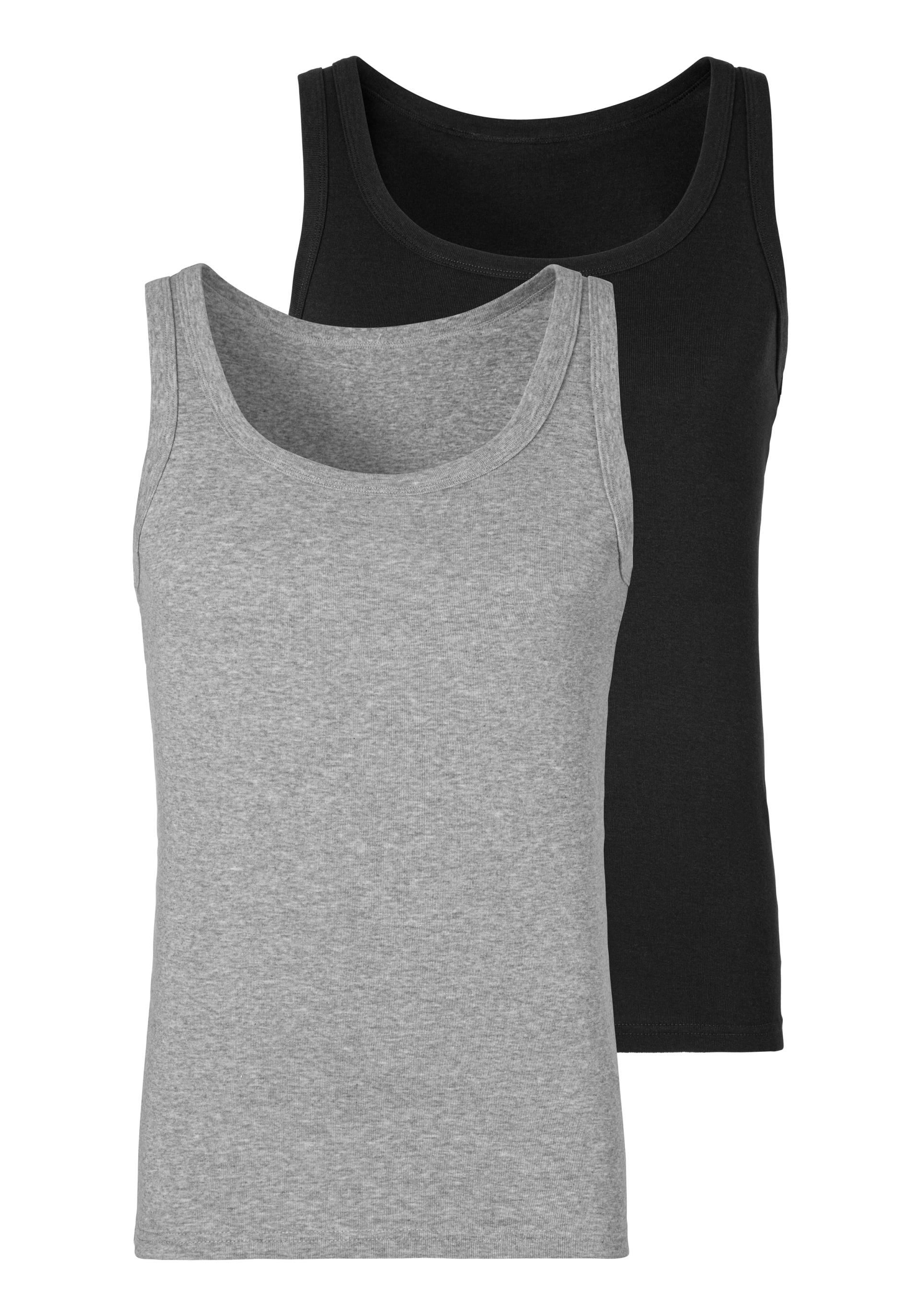 H.I.S Tanktop, (Packung, 2 tlg.), schlichtes Basic, perfekt zum Unterziehen von H.I.S