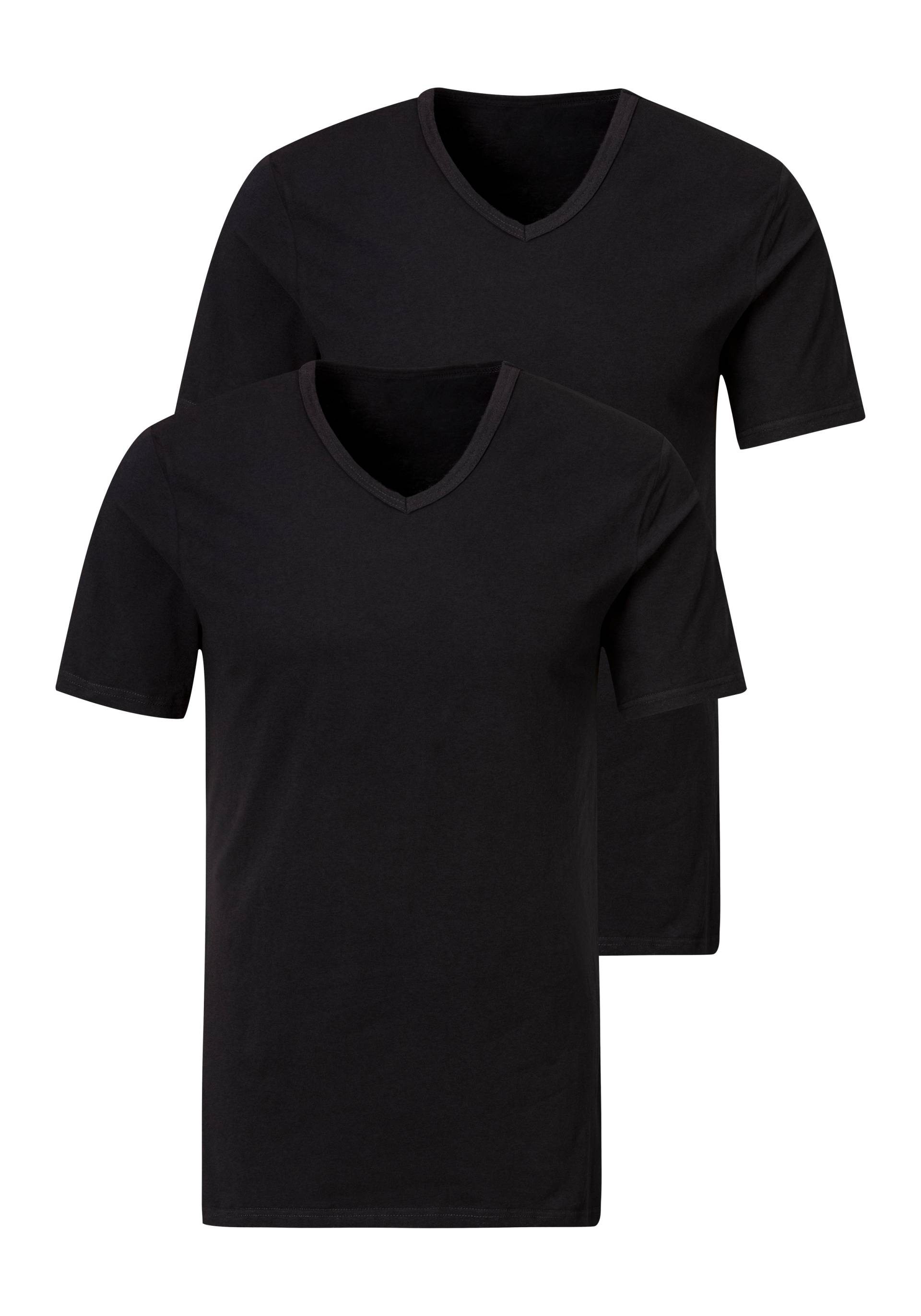 H.I.S Unterziehshirt, (2 St.), mit V-Ausschnitt und kleinem Logo, Unterhemd, T-Shirt H.I.S Unterziehshirt, (2 St.), mit V-Ausschnitt und kleinem Logo, Unterhemd, T-Shirt von H.I.S