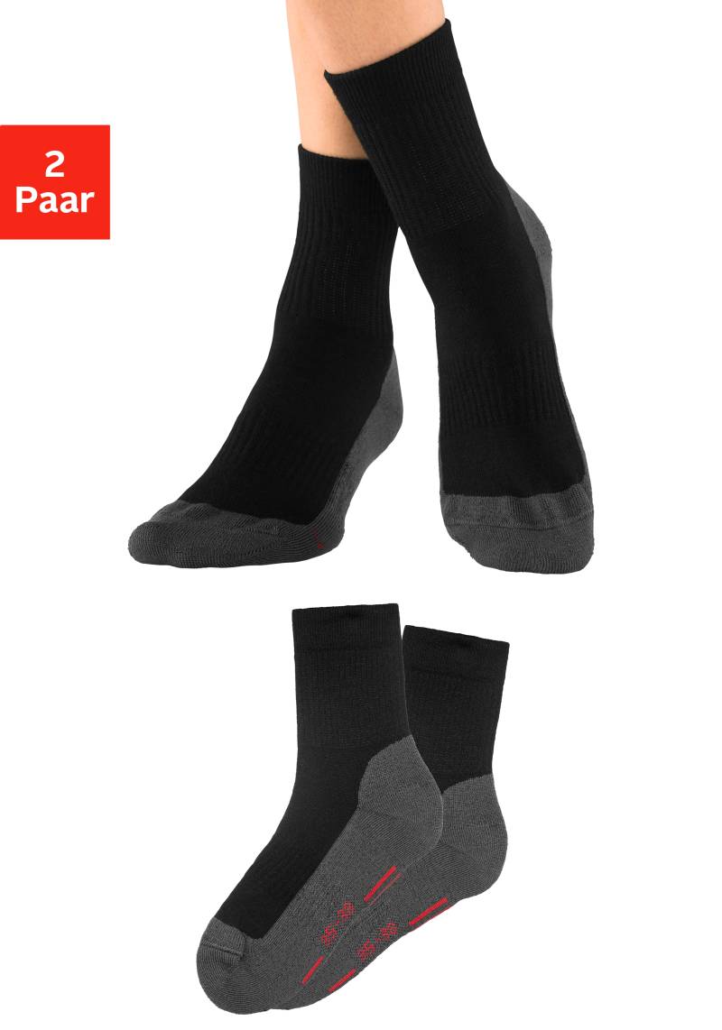 H.I.S Wandersocken, (Packung, 2 Paar), mit Frotteesohle von H.I.S