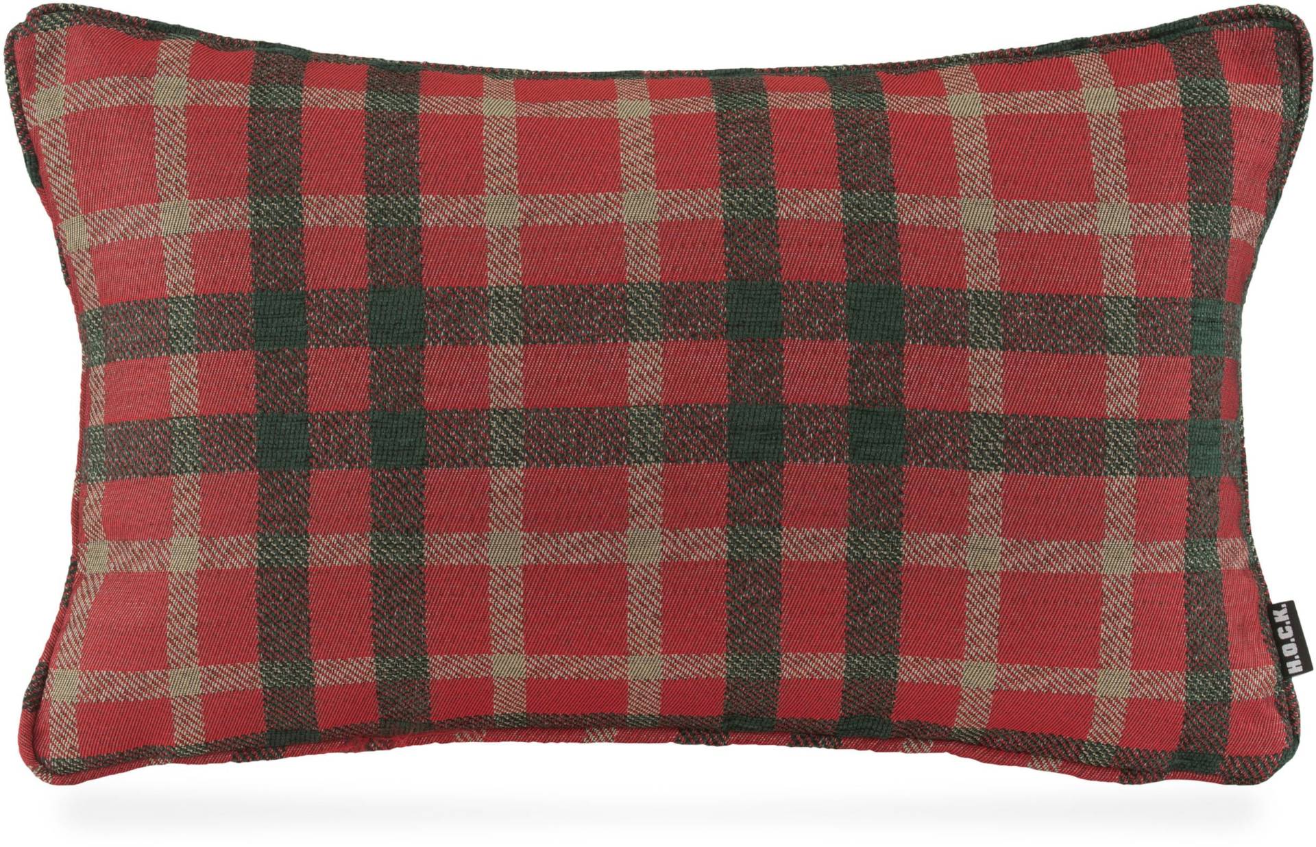 H.O.C.K. Dekokissen »Charles«, Karo, Weihnachten, britisch, inkl. Füllung, Bezug mit Reissverschluss H.O.C.K. Dekokissen »Charles«, Karo, Weihnachten, britisch, inkl. Füllung, Bezug mit Reissverschluss von H.O.C.K.
