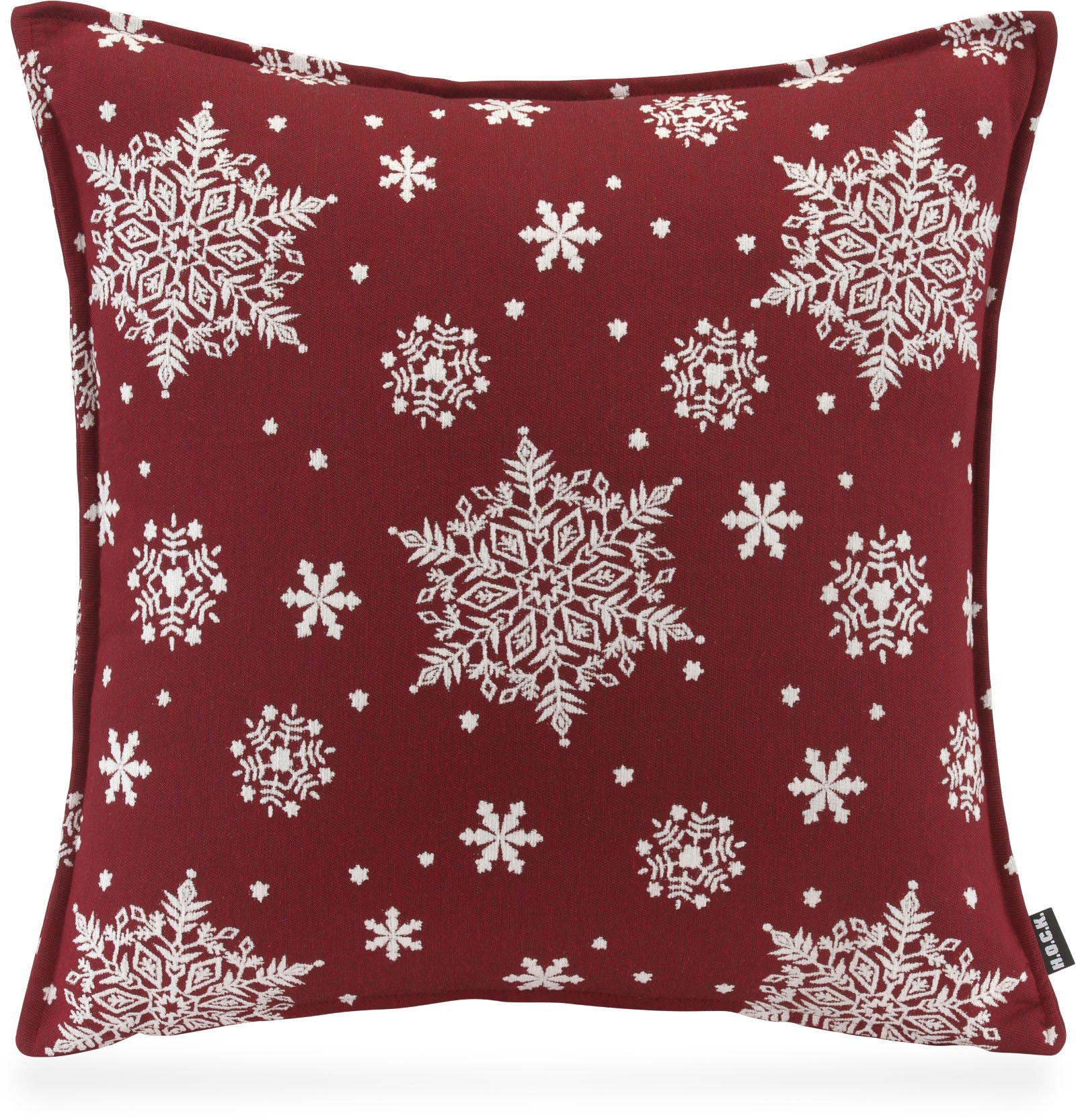 H.O.C.K. Dekokissen »Snow Flakes«, Schneeflocke, traditionell, bestickte Schneeflocken, inkl. Füllung H.O.C.K. Dekokissen »Snow Flakes«, Schneeflocke, traditionell, bestickte Schneeflocken, inkl. Füllung von H.O.C.K.