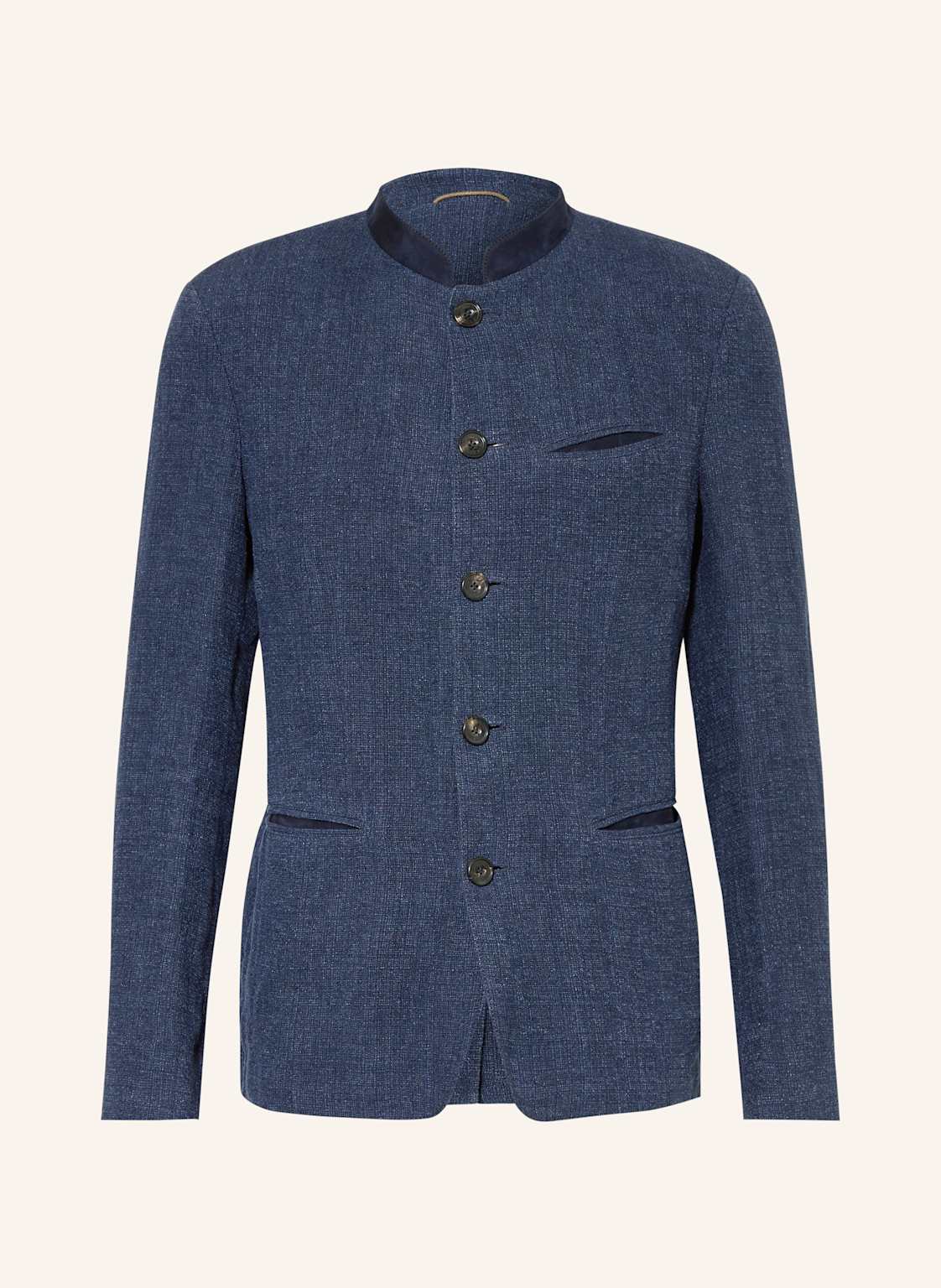 Habsburg Leinenjanker Loosdorf blau Habsburg Leinenjanker Loosdorf blau von HABSBURG