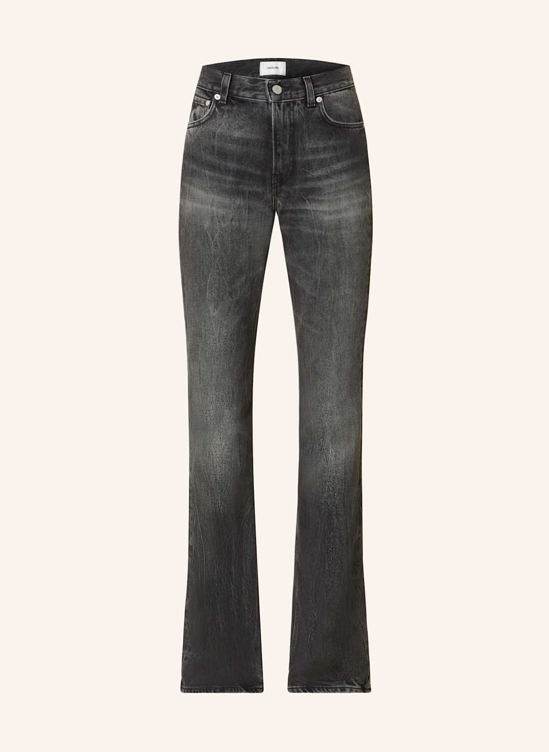 Haikure Bootcut Jeans Flora schwarz Haikure Bootcut Jeans Flora schwarz von HAIKURE