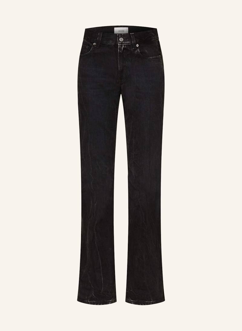 Haikure Bootcut Jeans Flora schwarz von HAIKURE