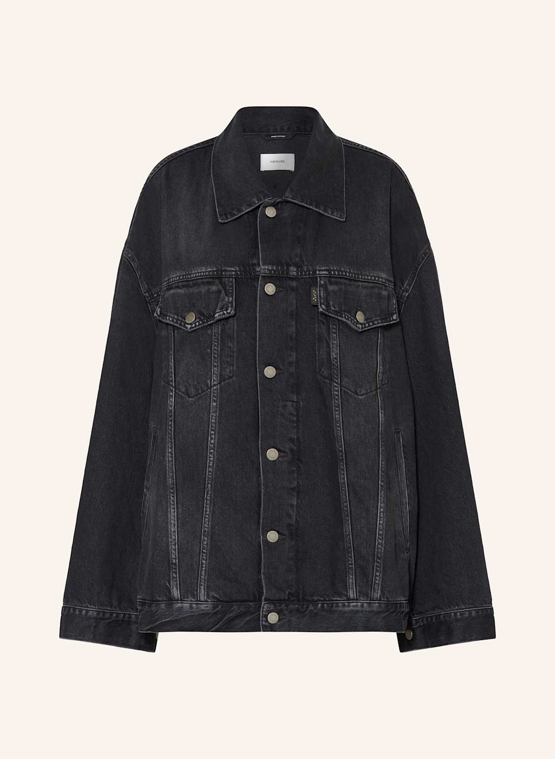 Haikure Jeansjacke Janet schwarz Haikure Jeansjacke Janet schwarz von HAIKURE
