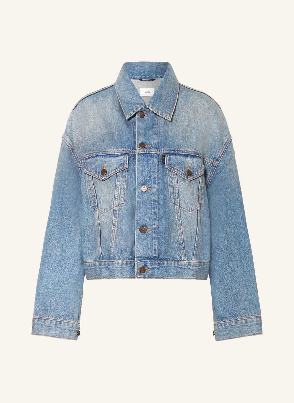 Haikure Jeansjacke Spencer blau von HAIKURE