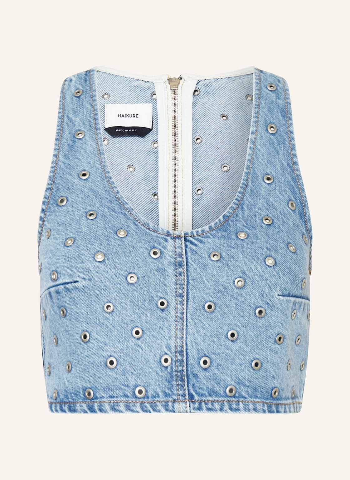 Haikure Jeanstop Antoine Mit Nieten blau von HAIKURE