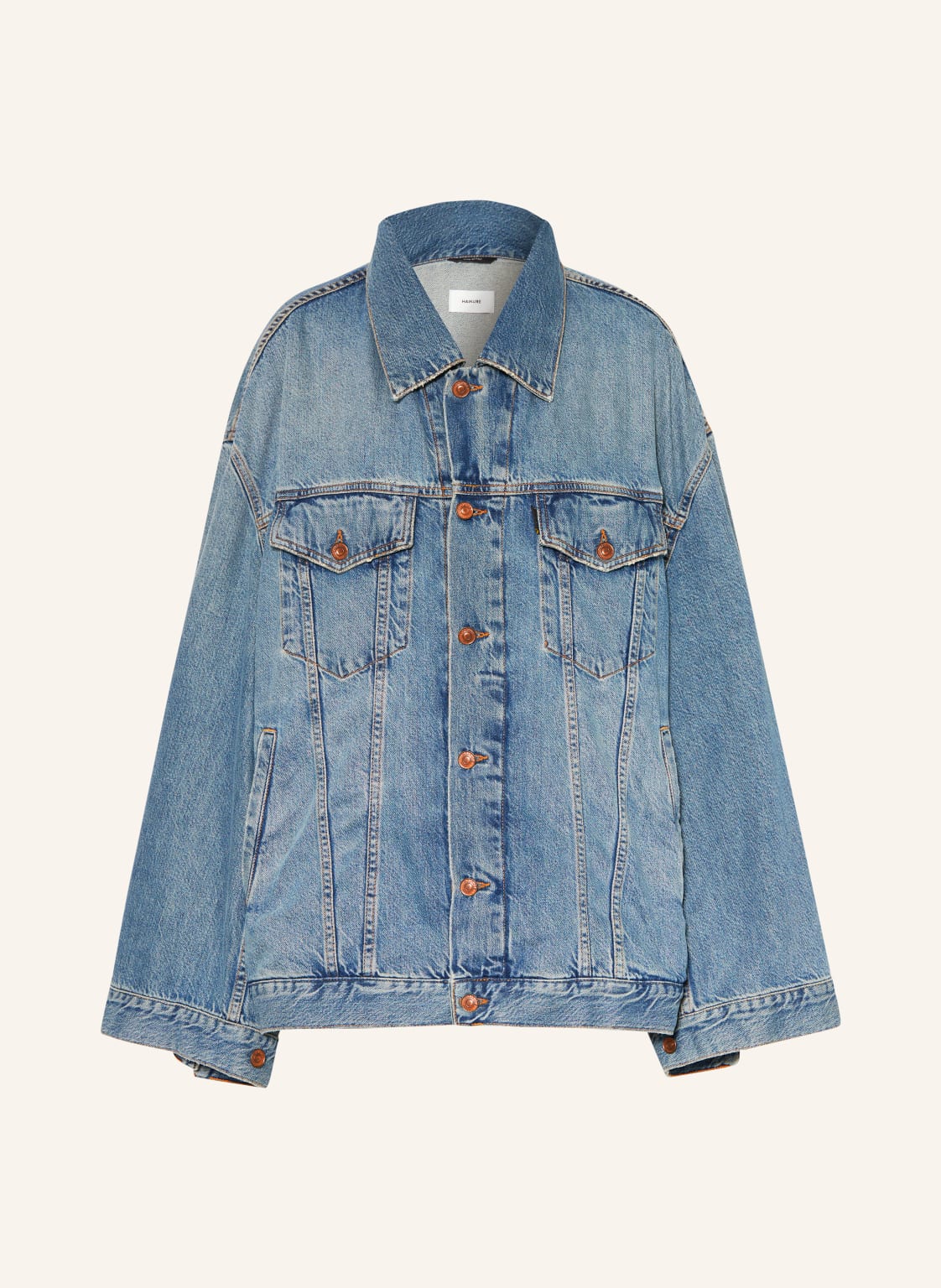 Haikure Oversized-Jeansjacke Janet blau von HAIKURE