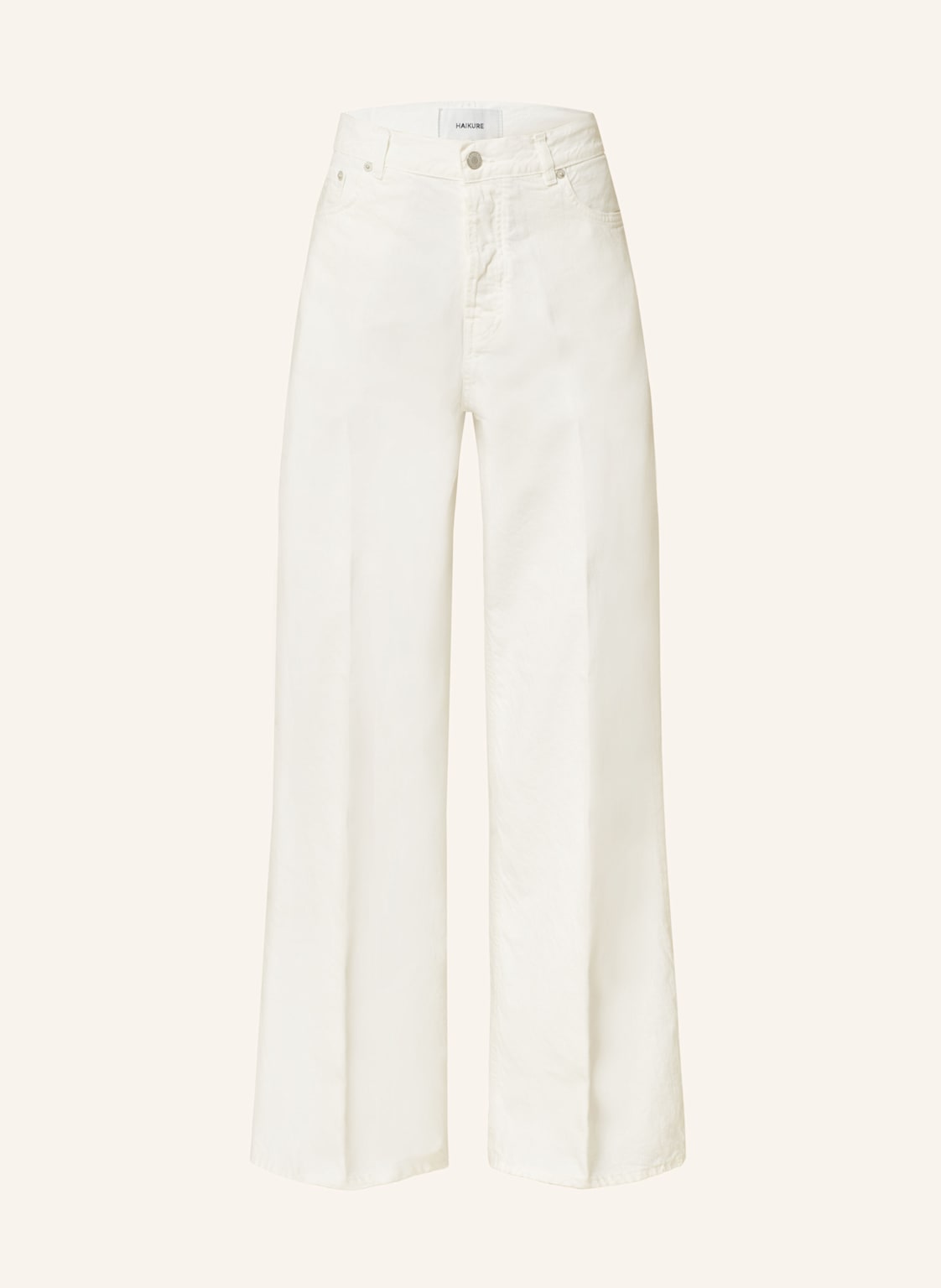 Haikure Straight Jeans Bethany weiss von HAIKURE