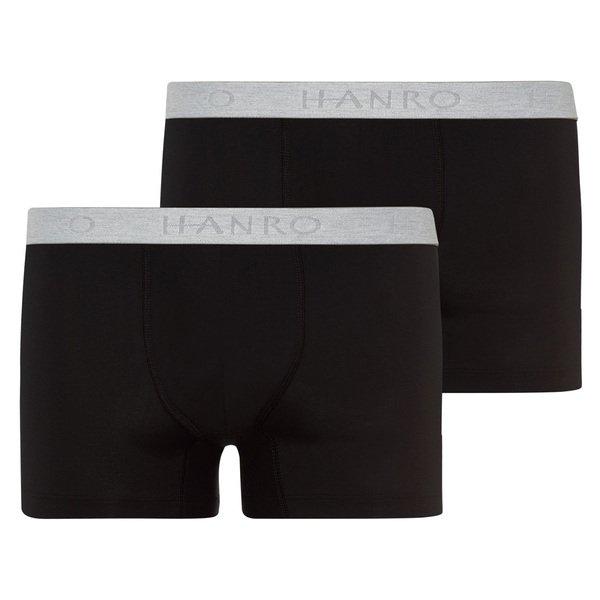 2er Pack Cotton Essentials - Retro Short Pant Herren Schwarz L von HANRO