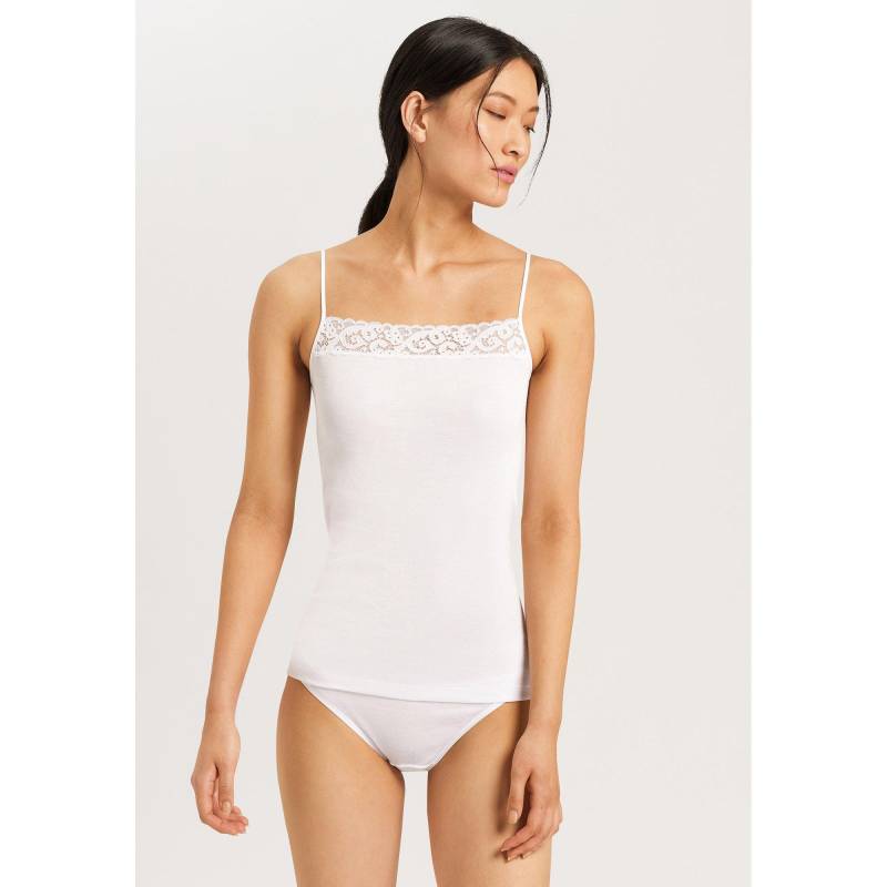 Top Mit Spaghettiträgern Damen Weiss XS von HANRO