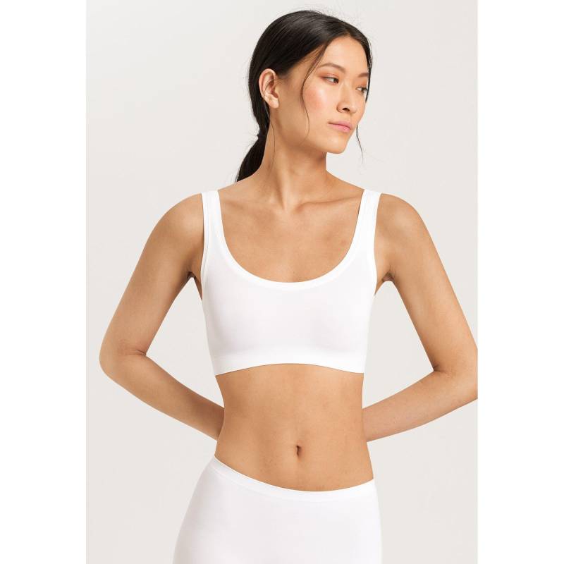 Sportlich Und Modern – Das Hanro Touch Feeling Bustier Ist Ein Allround-talent. Damen Weiss L von HANRO