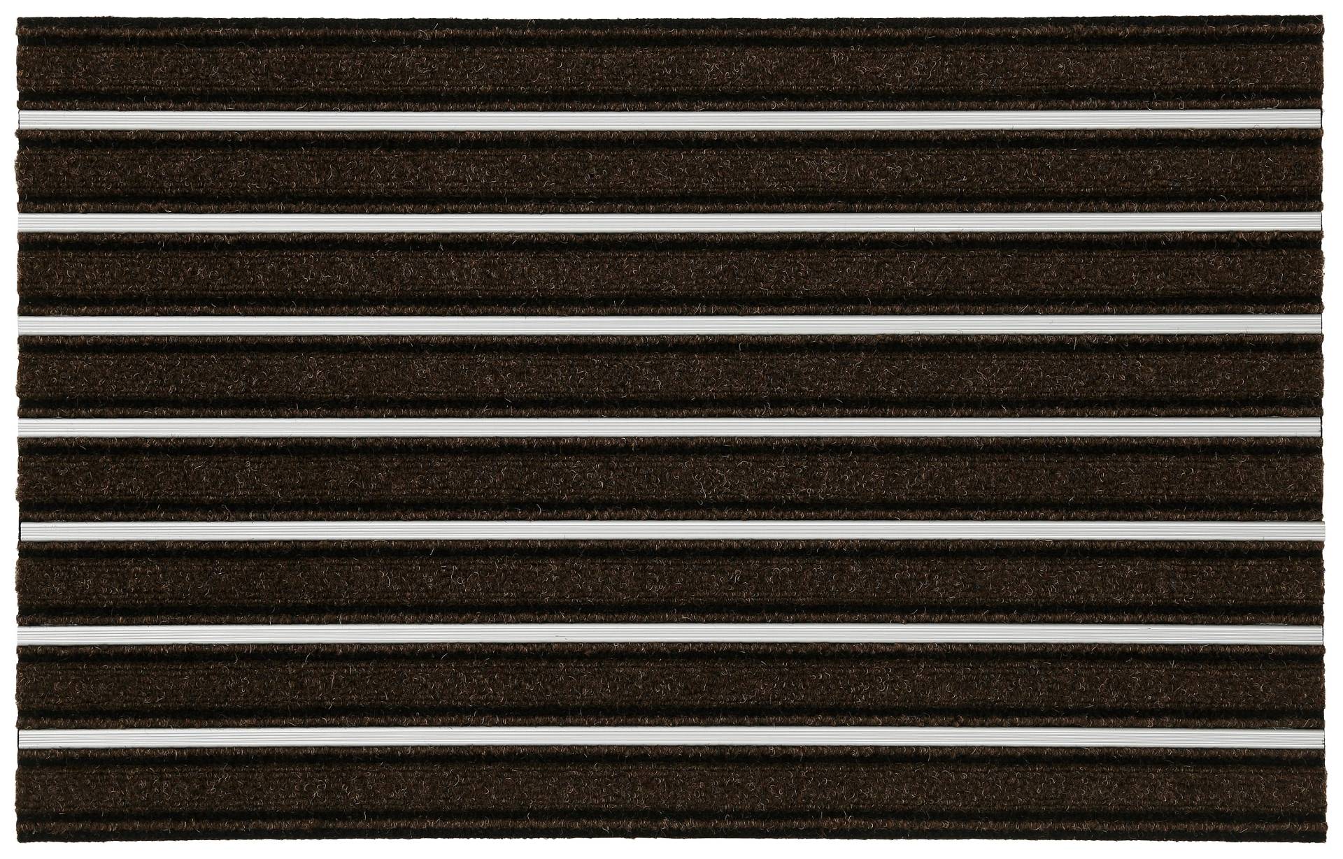 HANSE Home Fussmatte »Alustar«, rechteckig, 13 mm Höhe, besonders Strapazierfähig, Eingangsbereich, Aluminium Profilleisten HANSE Home Fussmatte »Alustar«, rechteckig, 13 mm Höhe, besonders Strapazierfähig, Eingangsbereich, Aluminium Profilleisten von HANSE Home