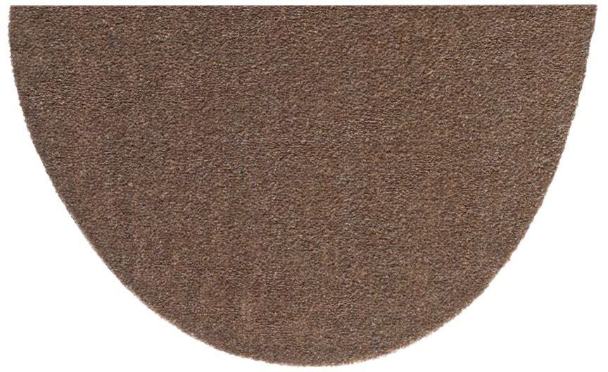 HANSE Home Fussmatte »Deko Soft«, halbrund, 7 mm Höhe, waschbar, Uni-Farben, Rutschfest, Robust, Pflegeleicht, Saugfähig von HANSE Home