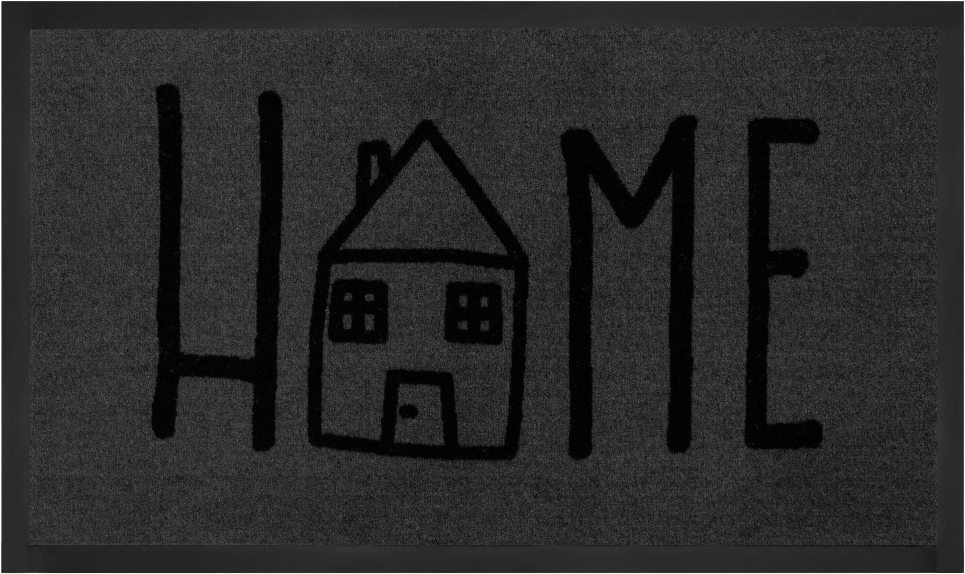 HANSE Home Fussmatte »Easy Home«, rechteckig, 5 mm Höhe, mit Spruch, Schrift Design, waschbar, Robust, Pflegeleicht, Rutschfest HANSE Home Fussmatte »Easy Home«, rechteckig, 5 mm Höhe, mit Spruch, Schrift Design, waschbar, Robust, Pflegeleicht, Rutschfest von HANSE Home