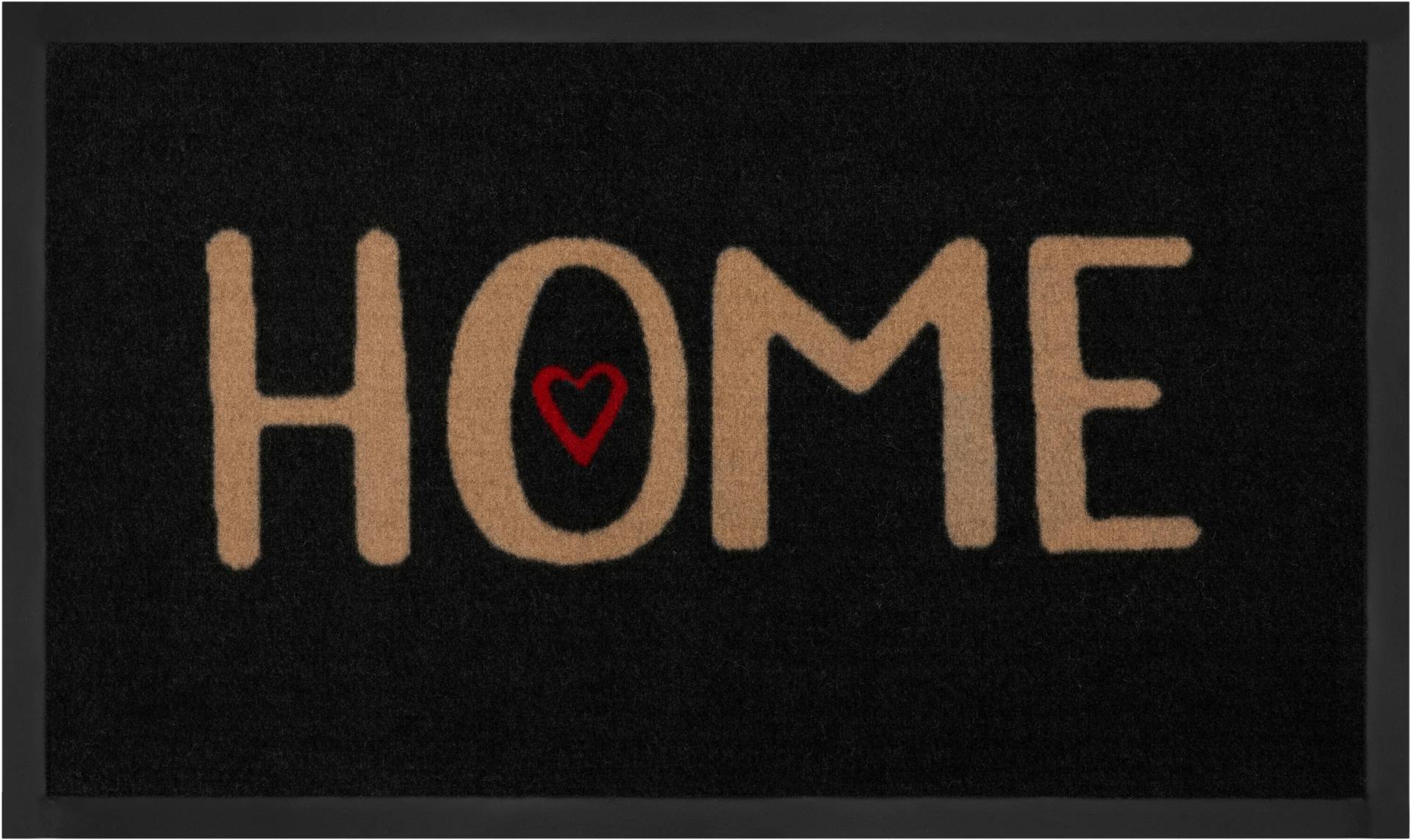 HANSE Home Fussmatte »Lovely Home«, rechteckig, 5 mm Höhe, Innen und Aussen, Rutschfest, Schriftzug, Wetterfest, Eingangsbereich HANSE Home Fussmatte »Lovely Home«, rechteckig, 5 mm Höhe, Innen und Aussen, Rutschfest, Schriftzug, Wetterfest, Eingangsbereich von HANSE Home