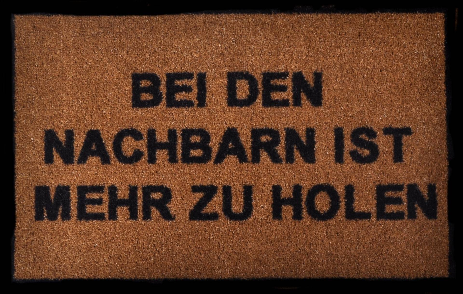 HANSE Home Fussmatte »Nachbarn«, rechteckig, 7 mm Höhe, mit Spruch, Schrift, Robust, Pflegeleicht, Rutschhemmend, Waschbar HANSE Home Fussmatte »Nachbarn«, rechteckig, 7 mm Höhe, mit Spruch, Schrift, Robust, Pflegeleicht, Rutschhemmend, Waschbar von HANSE Home