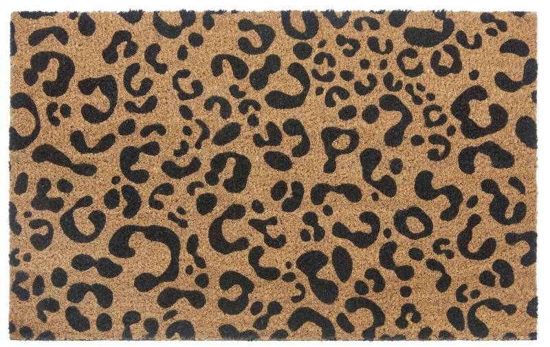 HANSE Home Fussmatte »Mix Mats Kokos Leopard Look«, rechteckig, 15 mm Höhe, Kokos, Schmutzfangmatte, Outdoor, Rutschfest, Innen, Kokosmatte, Flur von HANSE Home