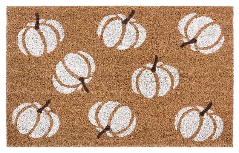 HANSE Home Fussmatte »Mix Mats Kokos Pumpkins«, rechteckig, 15 mm Höhe, Kokos, Schmutzfangmatte, Outdoor, Rutschfest, Innen, Kokosmatte, Flur von HANSE Home