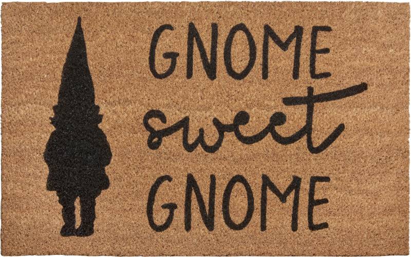 HANSE Home Fussmatte »Mix Mats Kokos Sweet Gnome«, rechteckig, Weihnachten, Schmutzfangmatte, Outdoor, Rutschfest, Innen, Kokosmatte von HANSE Home