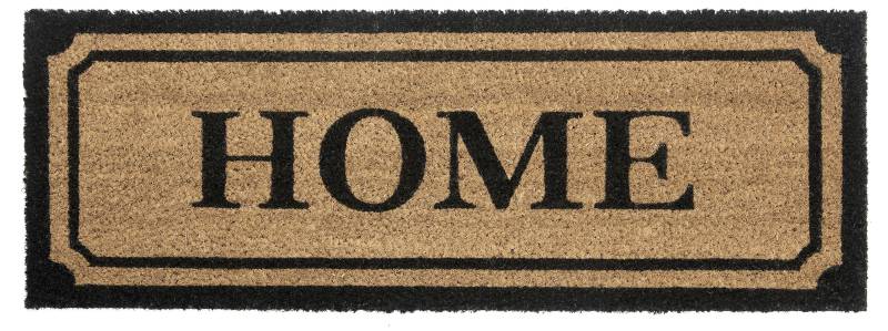 HANSE Home Fussmatte »Mix Mats Kokos Wide Home Border«, rechteckig, Kokos, Schmutzfangmatte, Outdoor, Rutschfest, Innen, Kokosmatte, Flur von HANSE Home