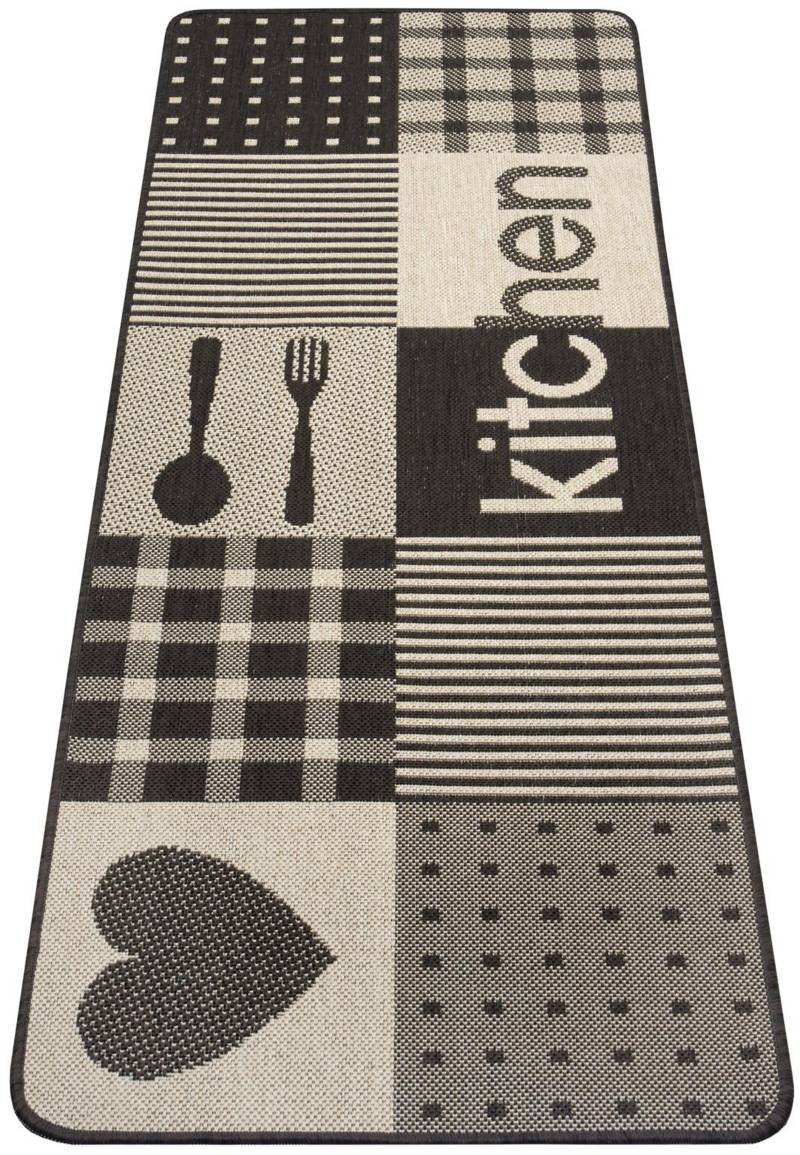 HANSE Home Läufer »Patchwork Kitchen«, rechteckig, Läufer, Rutschfest, Küchenteppich, Küche, Teppich, Flachgewebe von HANSE Home