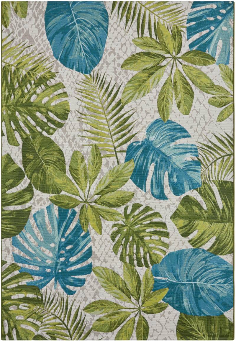 HANSE Home Outdoorteppich »Tropical Leaves«, rechteckig, In-& Outdoor, Teppich, Wetterfest, Balkon, Garten, Wohnzimmer, Floral von HANSE Home