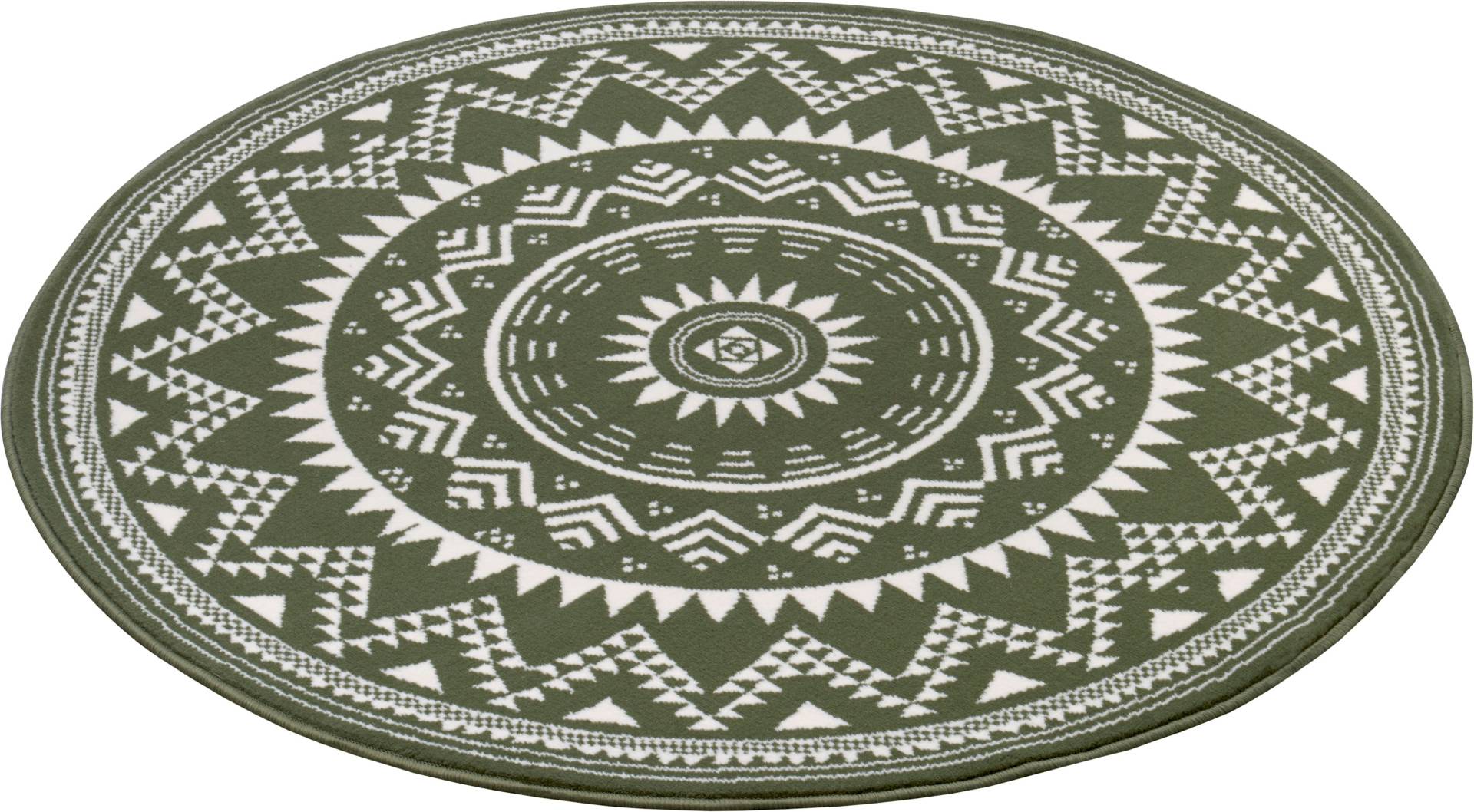 HANSE Home Teppich »Valencia«, rund, Kurzflor, Modern, Vintage, Mandala, Wohnzimmer, Kinderzimmer, Flur von HANSE Home