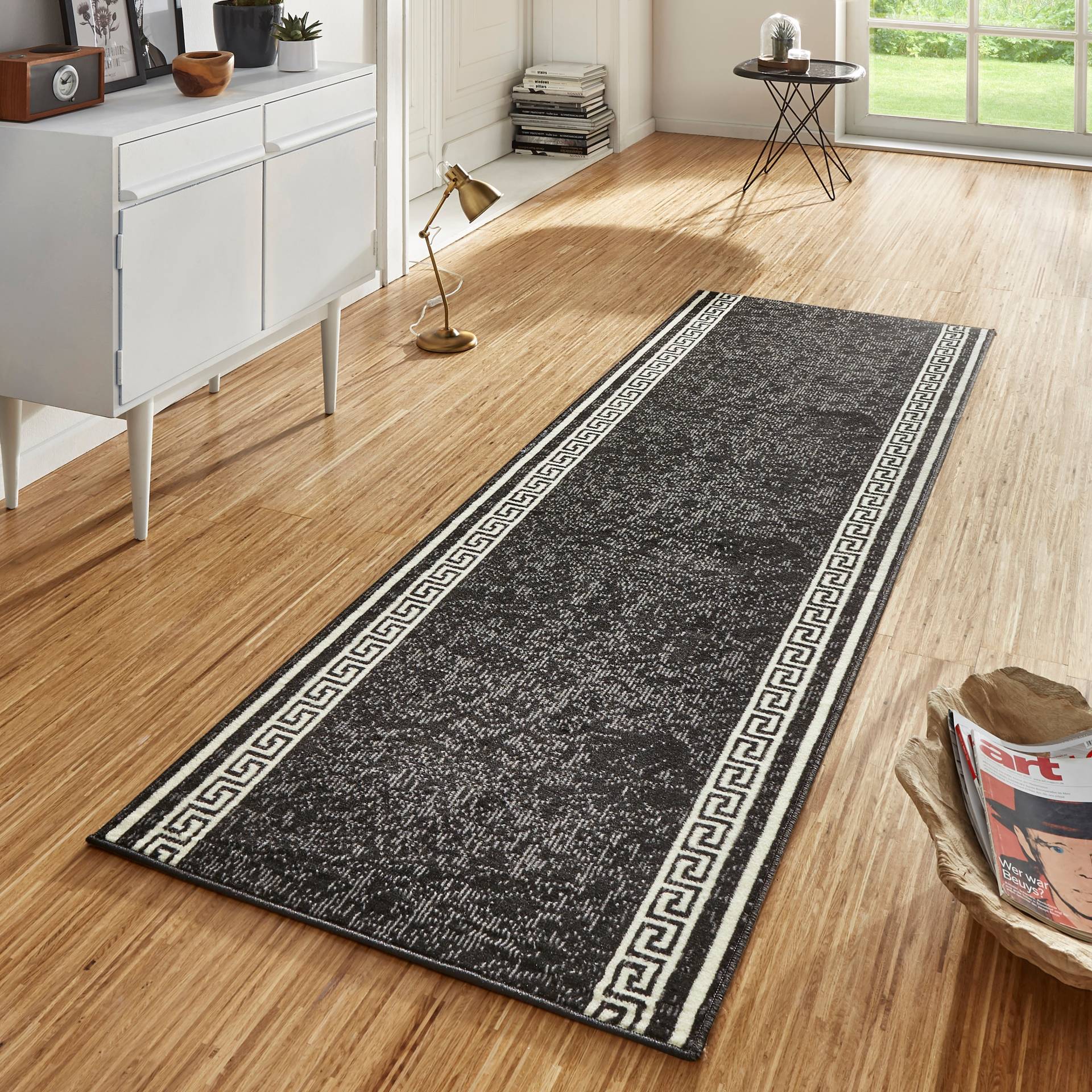 HANSE Home Läufer »Casa«, rechteckig, 9 mm Höhe, Kurzflor, Weich, Teppichläufer, Bordüre, Teppich, Küche, Flur, Muster von HANSE Home