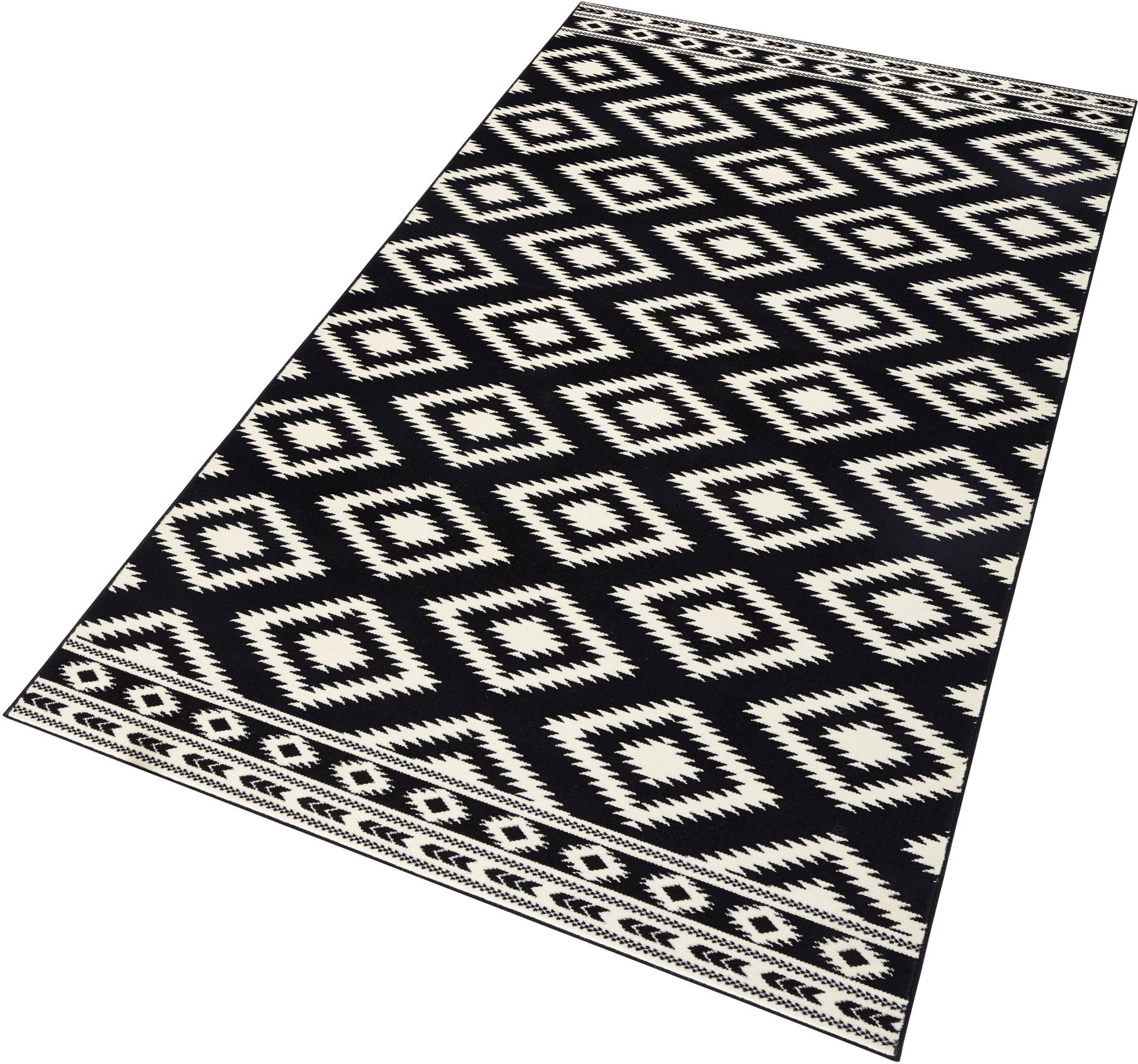 HANSE Home Läufer »Ethno«, rechteckig, 9 mm Höhe, Kurzflor, Velours Haptik, Rauten Muster, Robust, Gekettelt HANSE Home Läufer »Ethno«, rechteckig, 9 mm Höhe, Kurzflor, Velours Haptik, Rauten Muster, Robust, Gekettelt von HANSE Home