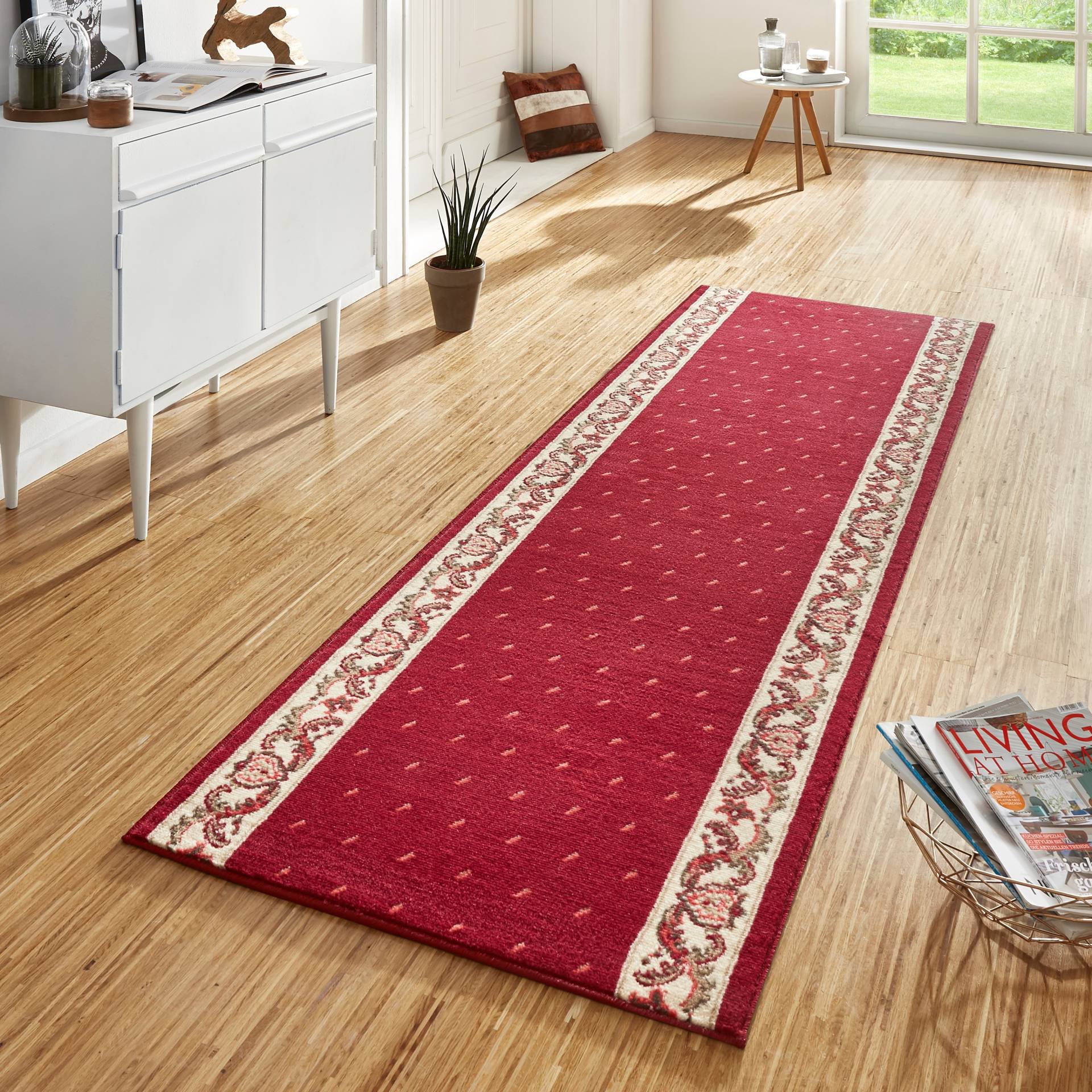 HANSE Home Läufer »Floret«, rechteckig, 9 mm Höhe, Kurzflor, Modern, Weich, Wohnzimmer Teppich, Flur, Eingang, Deko HANSE Home Läufer »Floret«, rechteckig, 9 mm Höhe, Kurzflor, Modern, Weich, Wohnzimmer Teppich, Flur, Eingang, Deko von HANSE Home