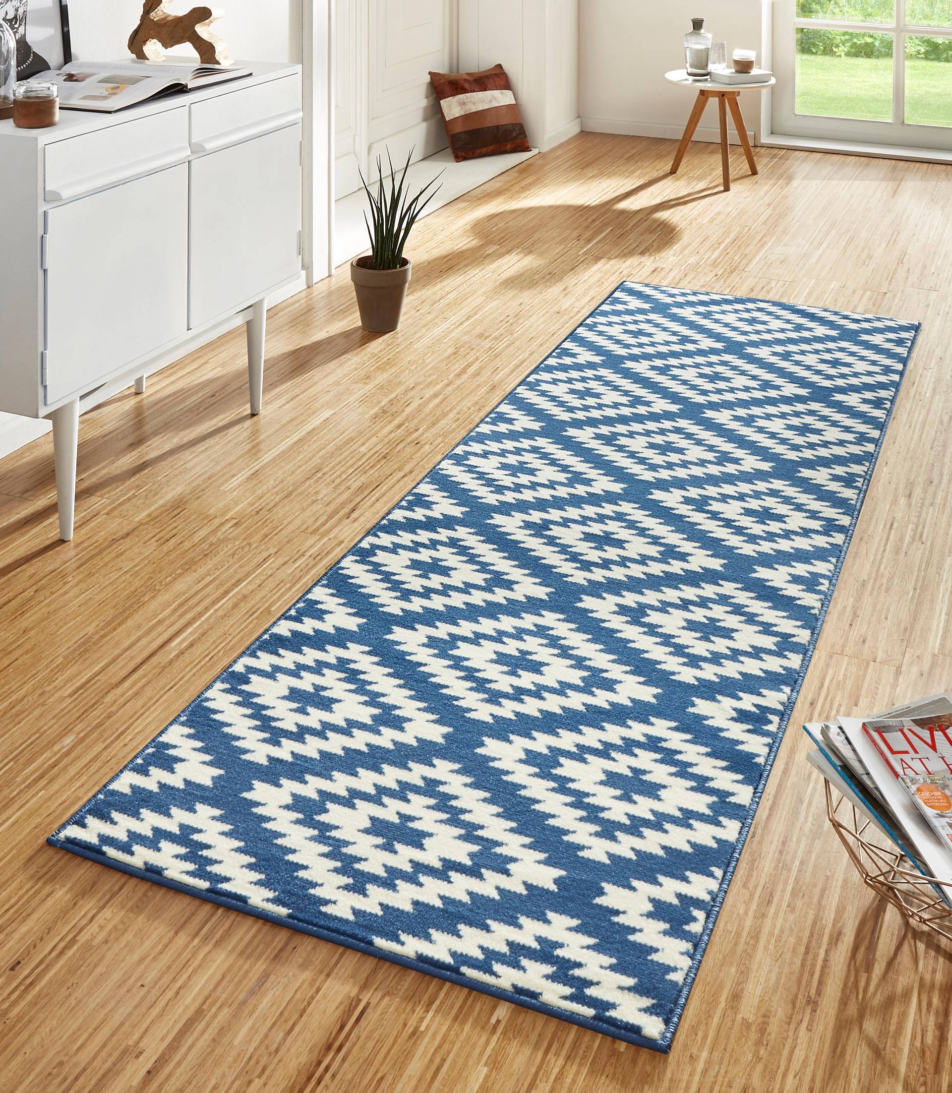 HANSE Home Läufer »Nordic«, rechteckig, 9 mm Höhe, Kurzflor, Raute, Teppich, Weich, Esszimmer, Kinderzimmer, Flur, Modern HANSE Home Läufer »Nordic«, rechteckig, 9 mm Höhe, Kurzflor, Raute, Teppich, Weich, Esszimmer, Kinderzimmer, Flur, Modern von HANSE Home