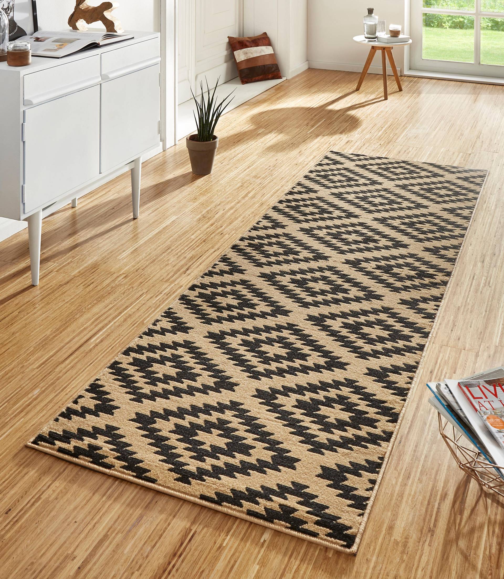 HANSE Home Läufer »Nordic«, rechteckig, 9 mm Höhe, Kurzflor, Raute, Teppich, Weich, Esszimmer, Kinderzimmer, Flur, Modern HANSE Home Läufer »Nordic«, rechteckig, 9 mm Höhe, Kurzflor, Raute, Teppich, Weich, Esszimmer, Kinderzimmer, Flur, Modern von HANSE Home