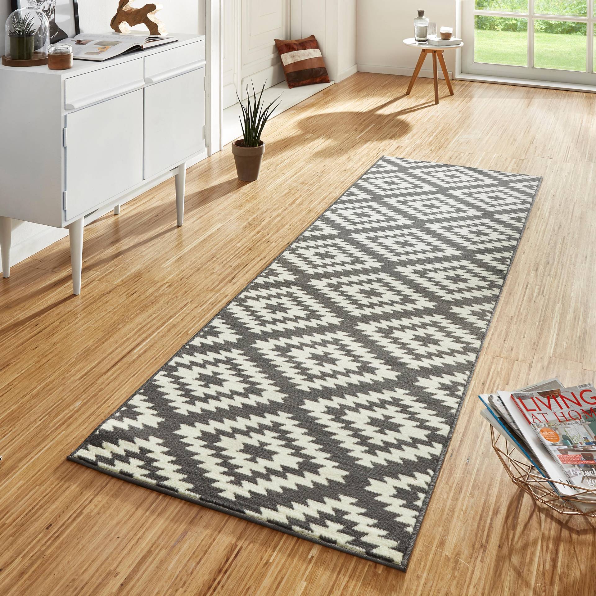 HANSE Home Läufer »Nordic«, rechteckig, 9 mm Höhe, Kurzflor, Raute, Teppich, Weich, Esszimmer, Kinderzimmer, Flur, Modern HANSE Home Läufer »Nordic«, rechteckig, 9 mm Höhe, Kurzflor, Raute, Teppich, Weich, Esszimmer, Kinderzimmer, Flur, Modern von HANSE Home