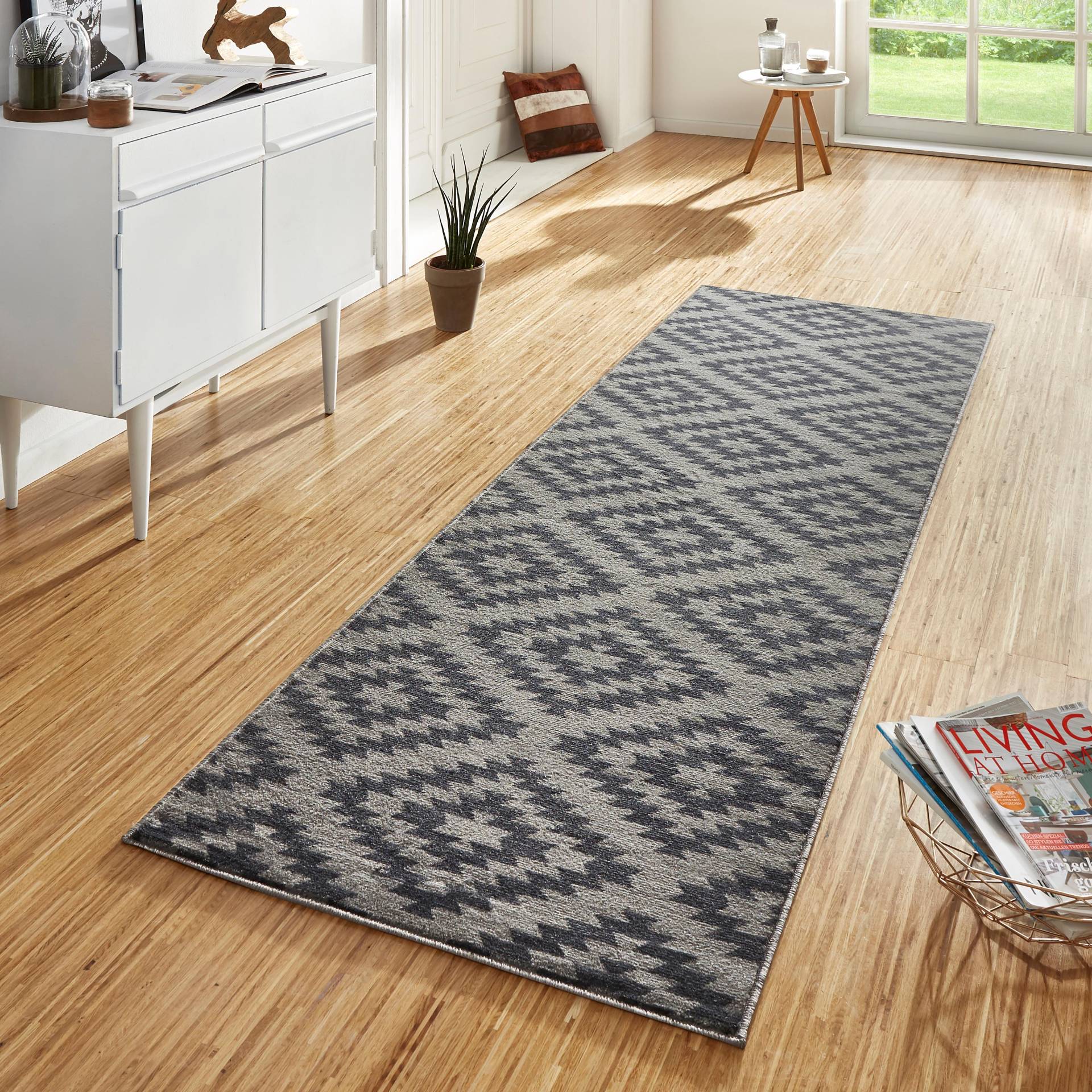HANSE Home Läufer »Nordic«, rechteckig, 9 mm Höhe, Kurzflor, Raute, Teppich, Weich, Esszimmer, Kinderzimmer, Flur, Modern HANSE Home Läufer »Nordic«, rechteckig, 9 mm Höhe, Kurzflor, Raute, Teppich, Weich, Esszimmer, Kinderzimmer, Flur, Modern von HANSE Home