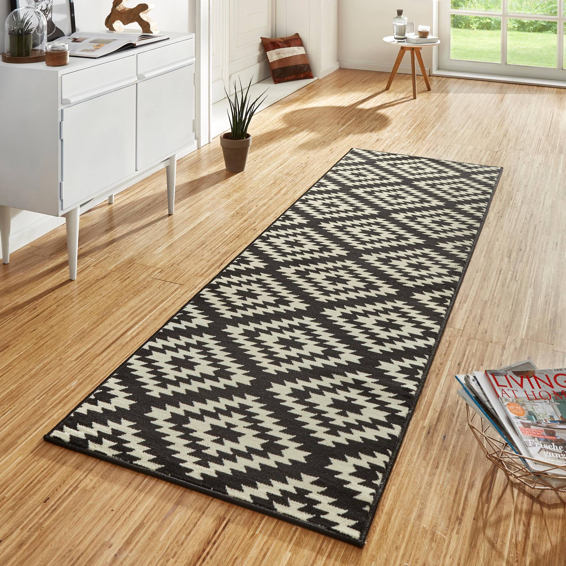 HANSE Home Läufer »Nordic«, rechteckig, 9 mm Höhe, Kurzflor, Raute, Teppich, Weich, Esszimmer, Kinderzimmer, Flur, Modern HANSE Home Läufer »Nordic«, rechteckig, 9 mm Höhe, Kurzflor, Raute, Teppich, Weich, Esszimmer, Kinderzimmer, Flur, Modern von HANSE Home