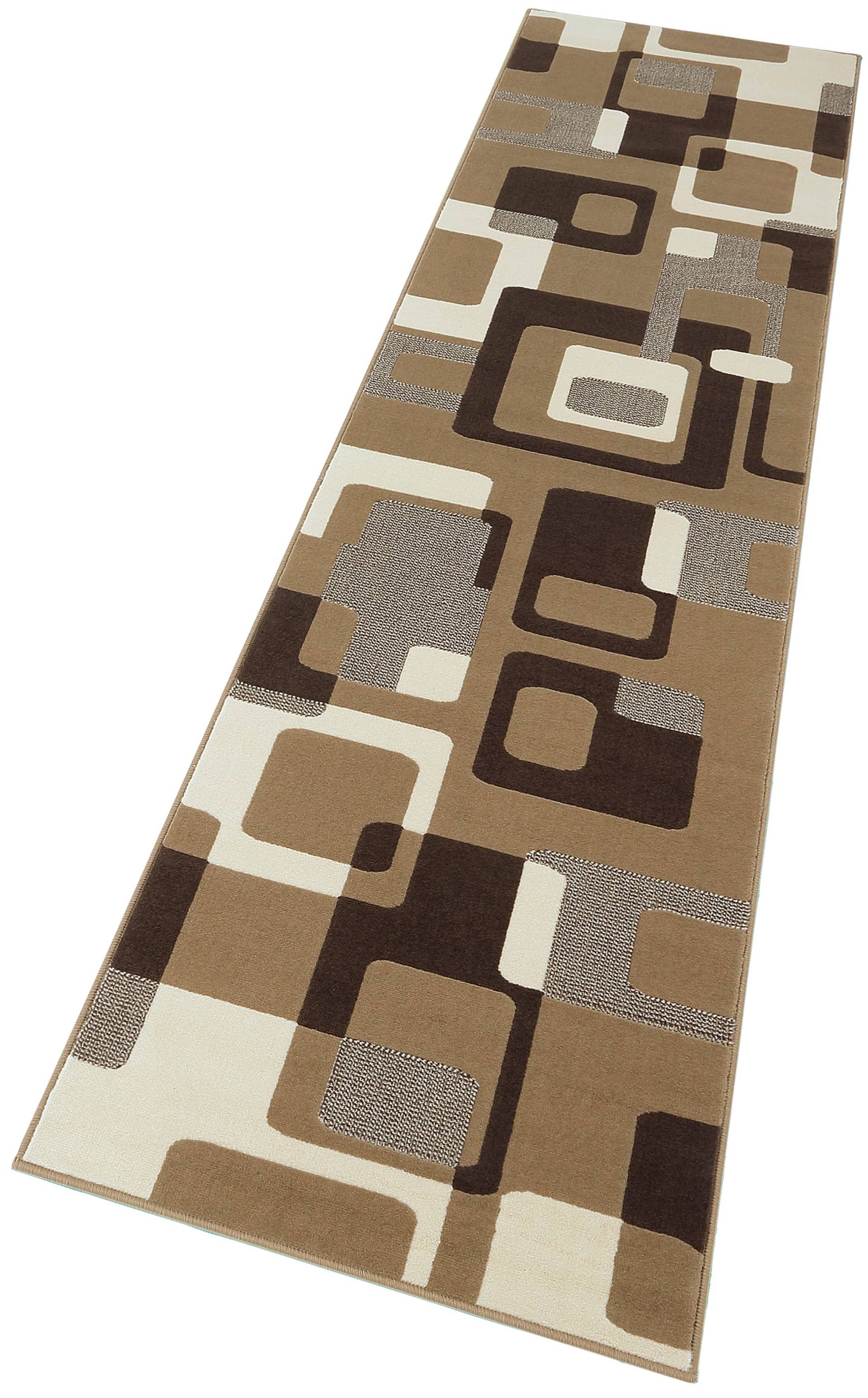 HANSE Home Läufer »Retro«, rechteckig, 9 mm Höhe, Kurzflor, Grafisches Muster, Gekettelt, Robust, Pflegeleicht HANSE Home Läufer »Retro«, rechteckig, 9 mm Höhe, Kurzflor, Grafisches Muster, Gekettelt, Robust, Pflegeleicht von HANSE Home